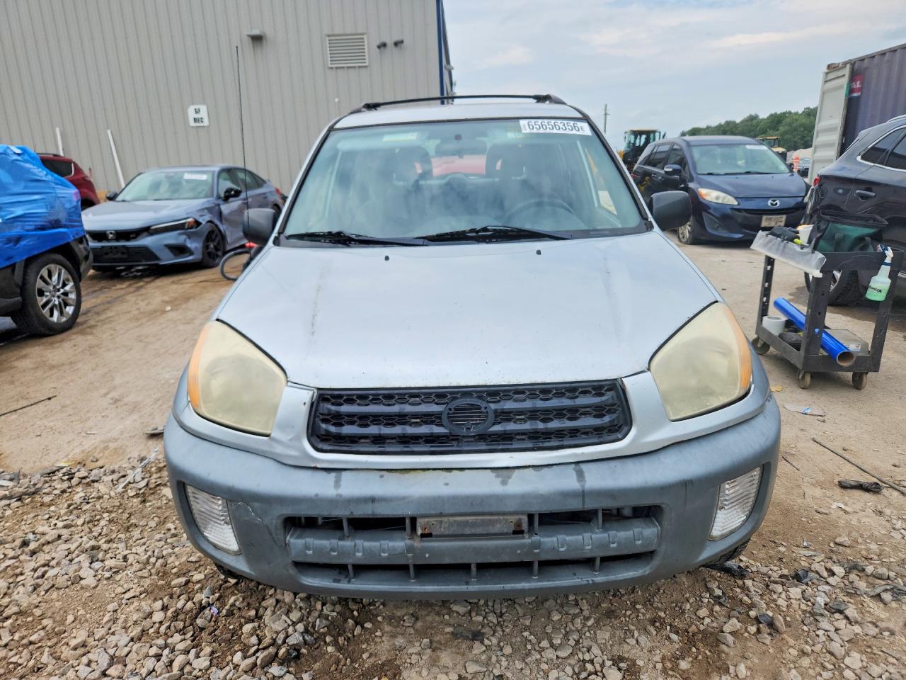2001 Toyota Rav4 Base Серебряный vin: JTEHH20V810058504