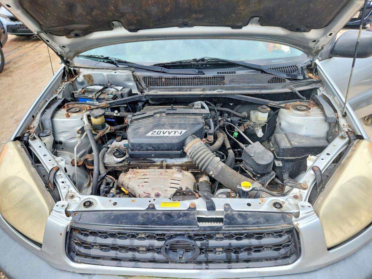 2001 Toyota Rav4 Base Серебряный vin: JTEHH20V810058504