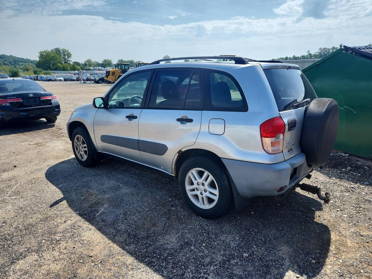 2001 Toyota Rav4 Silver vin: JTEHH20V810060009