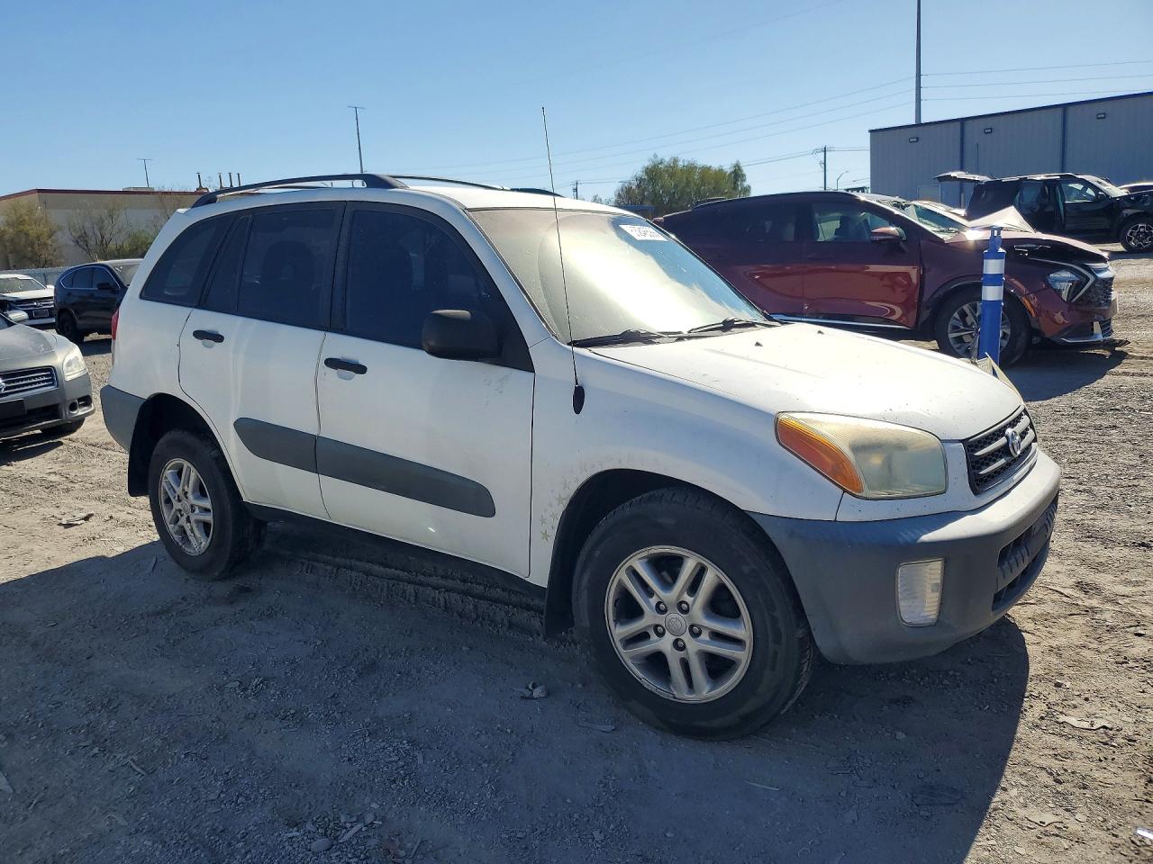2001 Toyota Rav4 Base Белый vin: JTEHH20V816012152