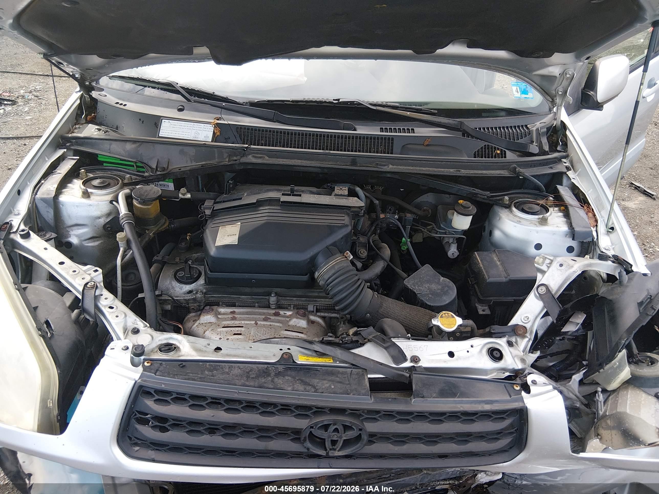 2002 Toyota Rav4   Silver vin: JTEHH20V820144333