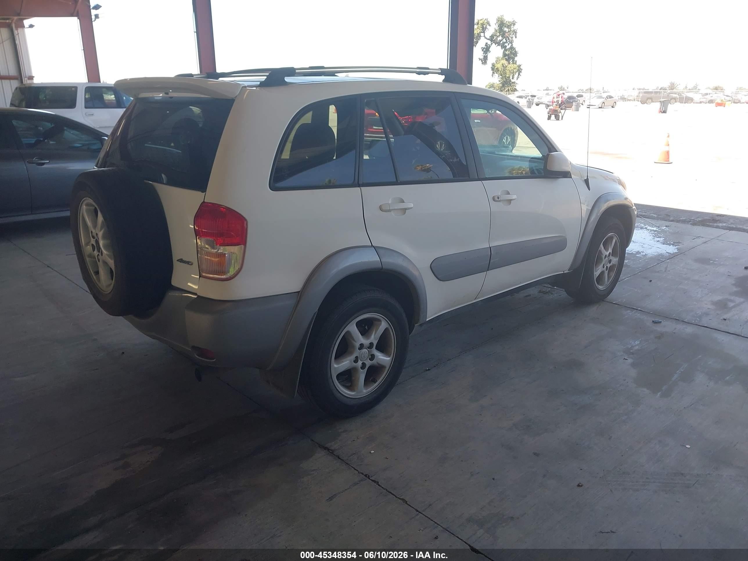 2003 Toyota Rav4 Белый vin: JTEHH20V830194327