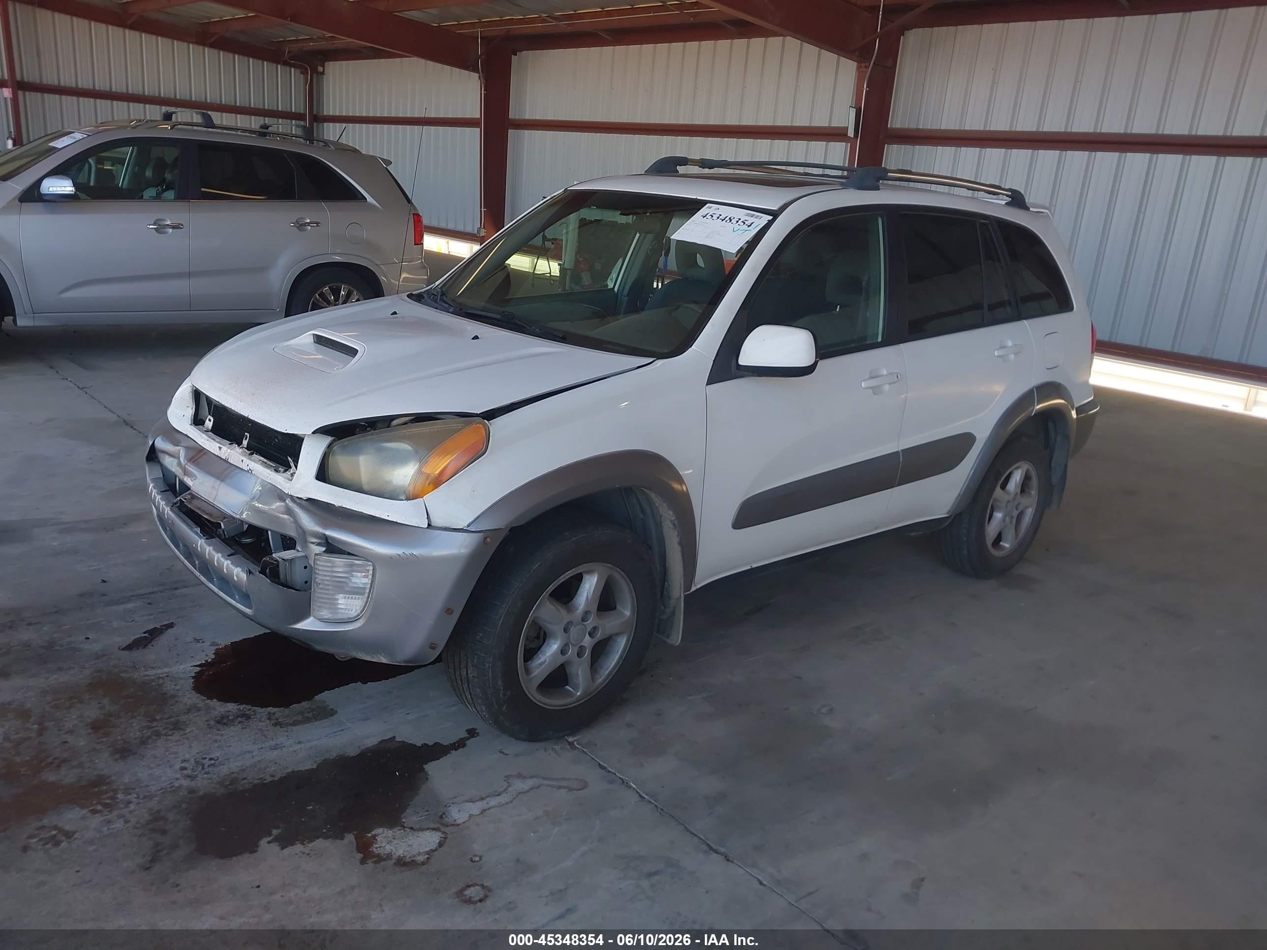 2003 Toyota Rav4 Белый vin: JTEHH20V830194327
