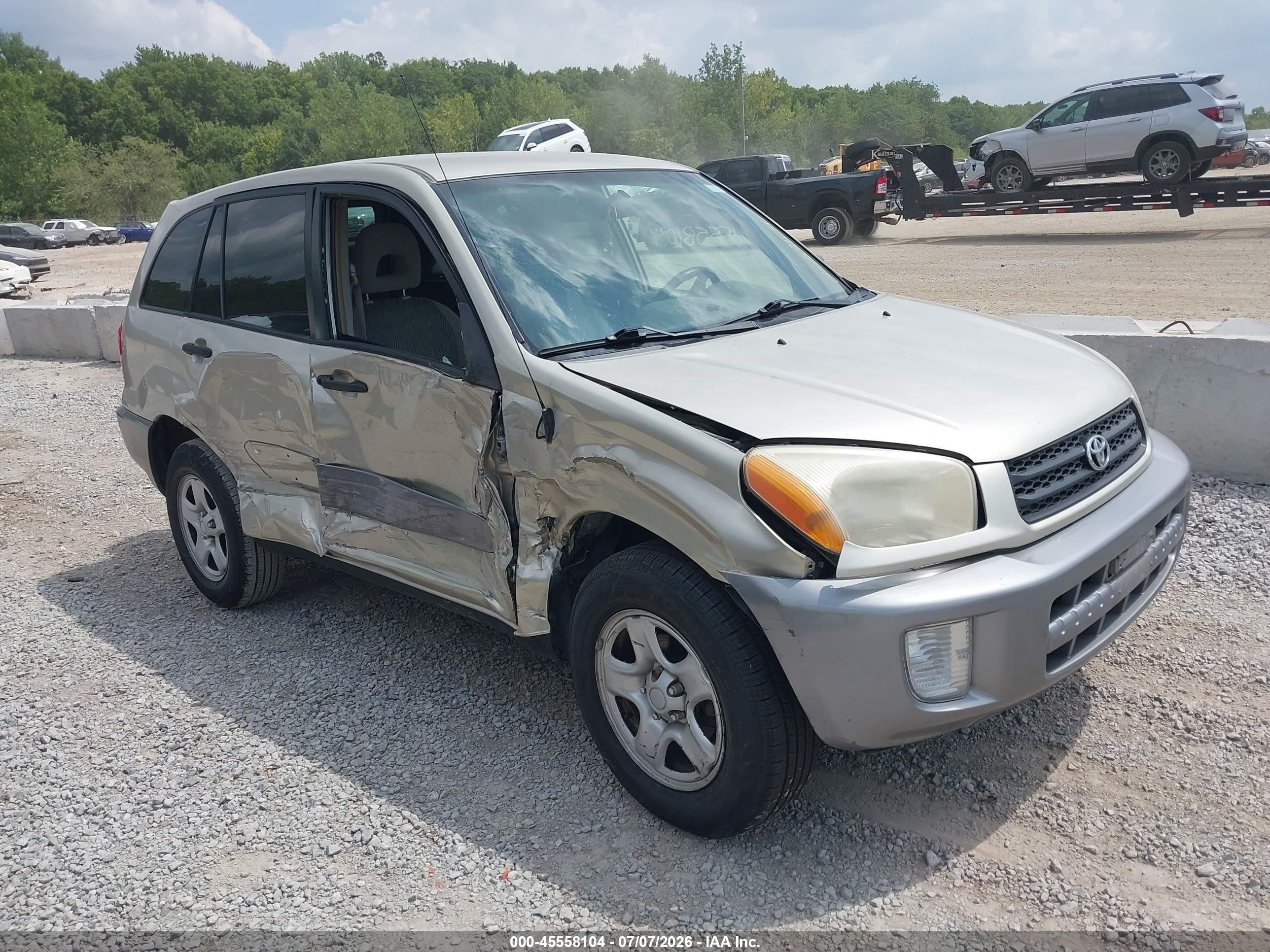 2003 Toyota Rav4   Gold vin: JTEHH20V830227990