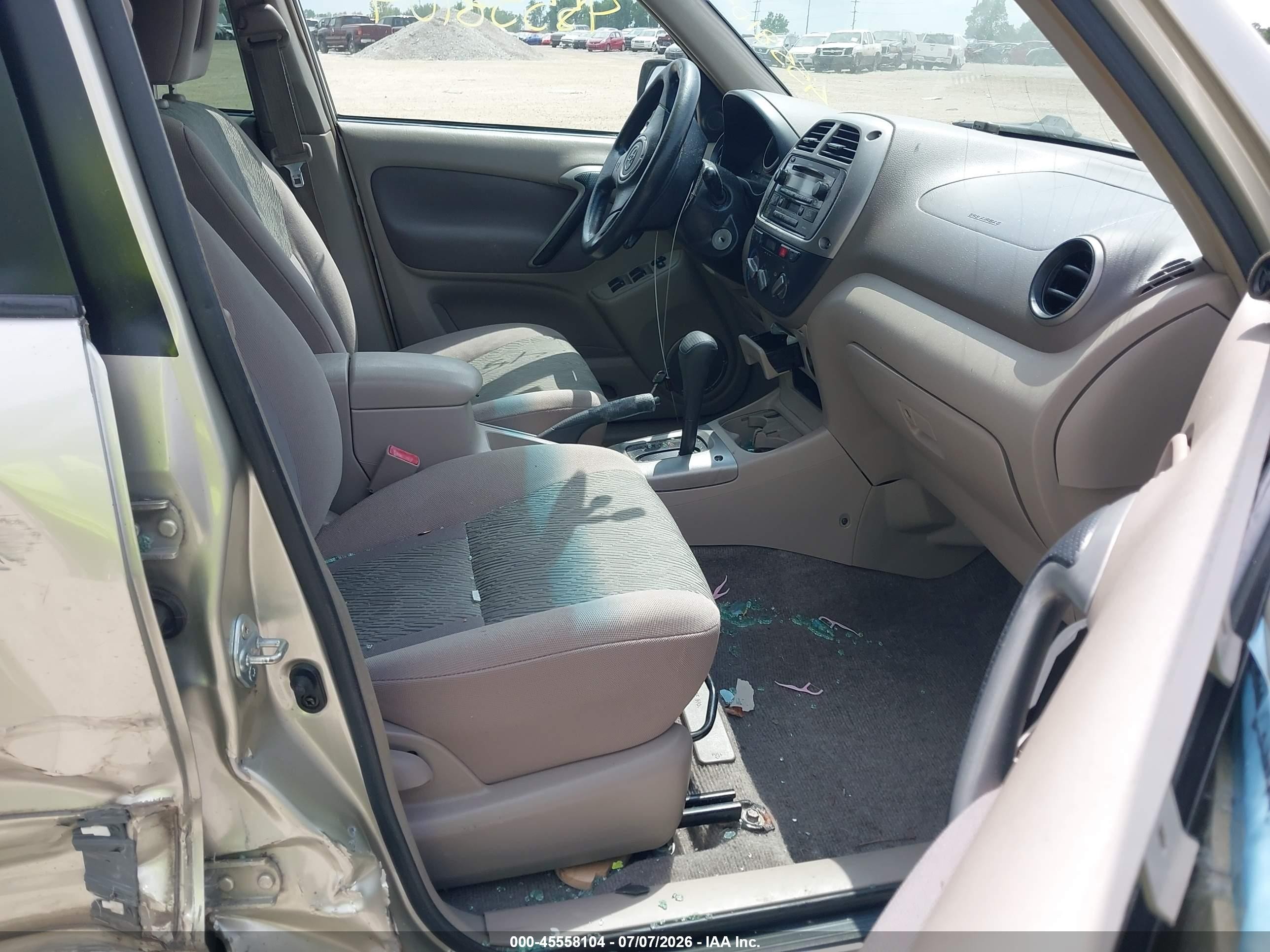 2003 Toyota Rav4   Gold vin: JTEHH20V830227990