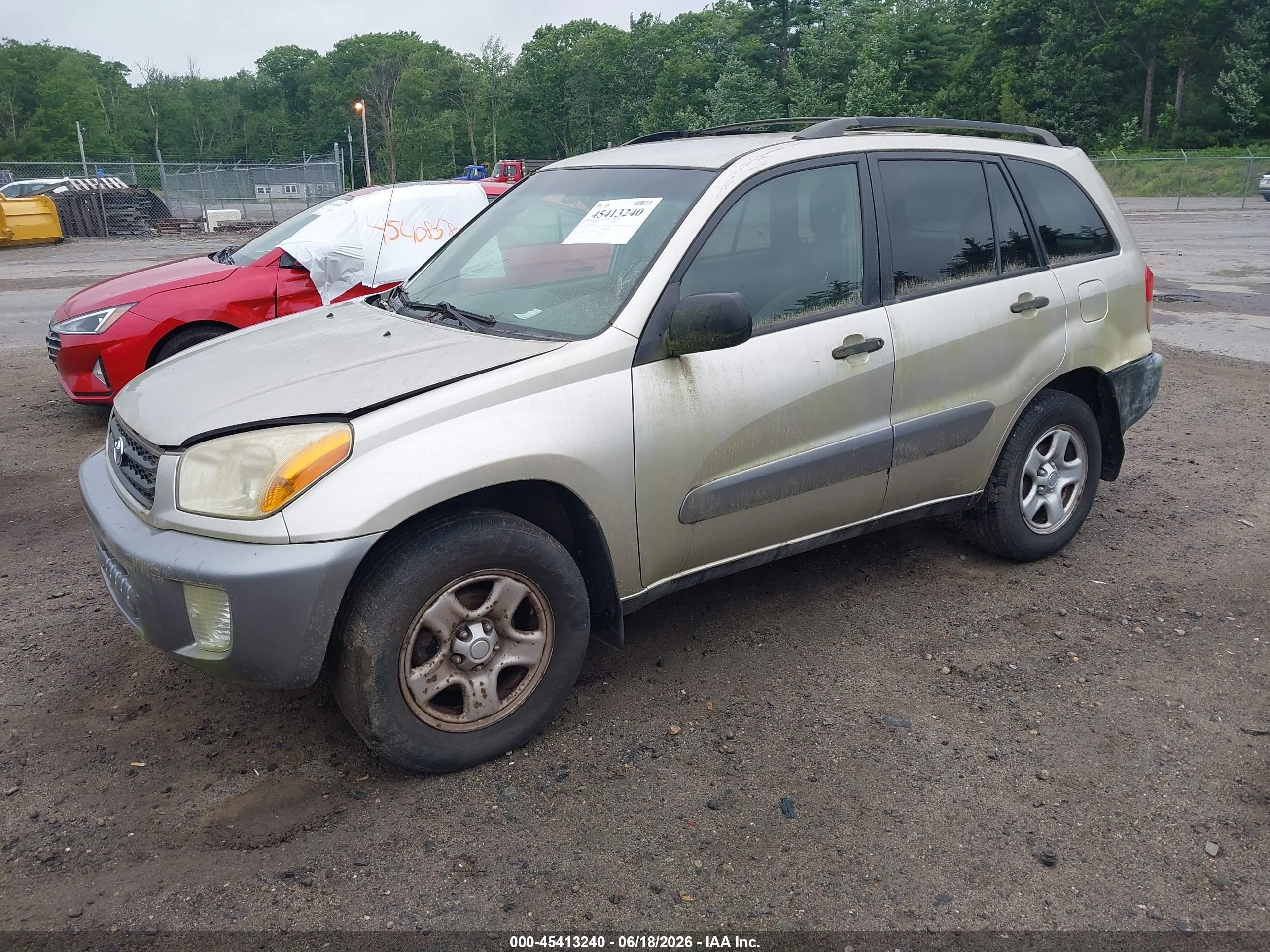 2003 Toyota Rav4   Gold vin: JTEHH20V830252615