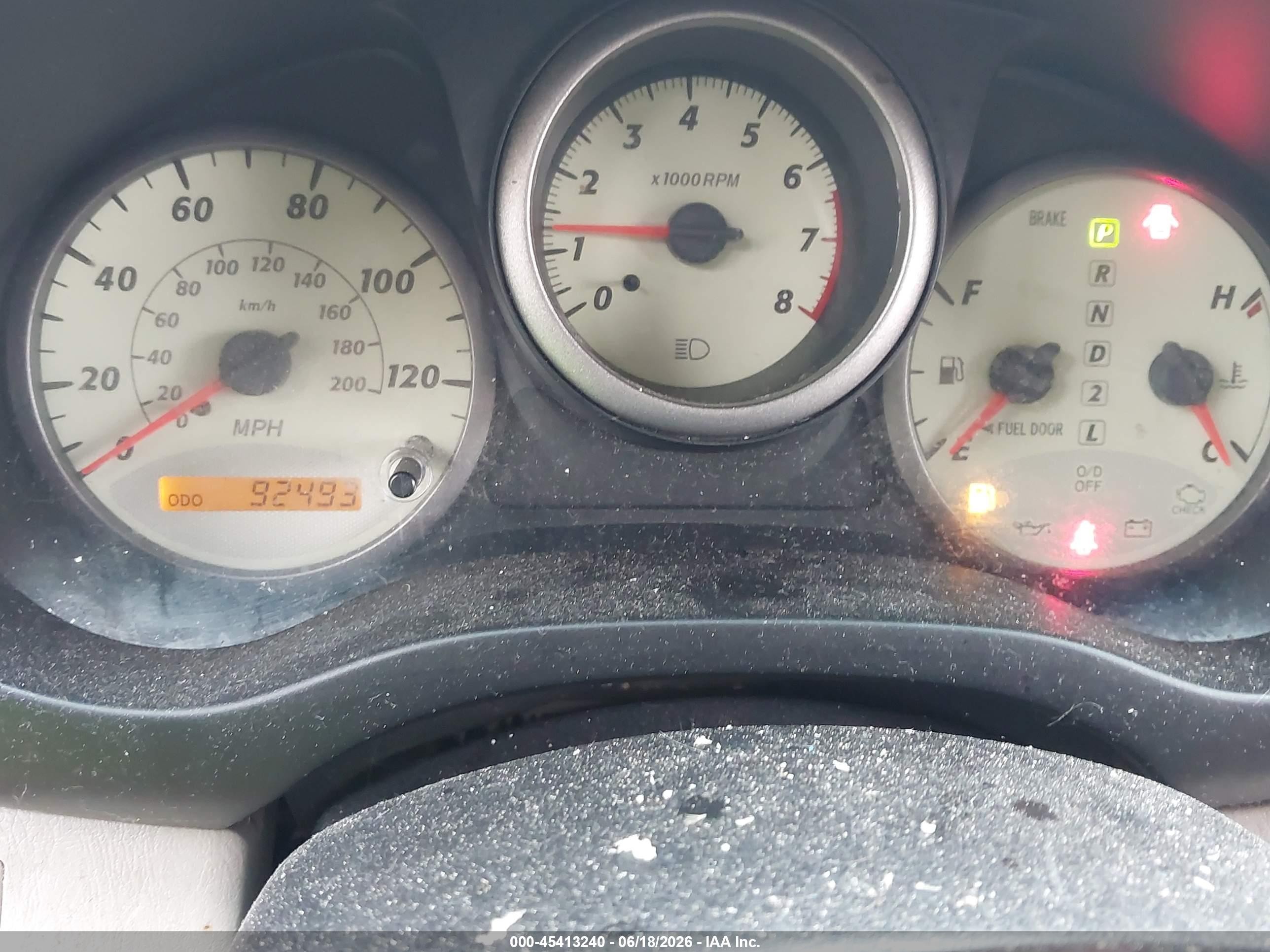 2003 Toyota Rav4   Gold vin: JTEHH20V830252615