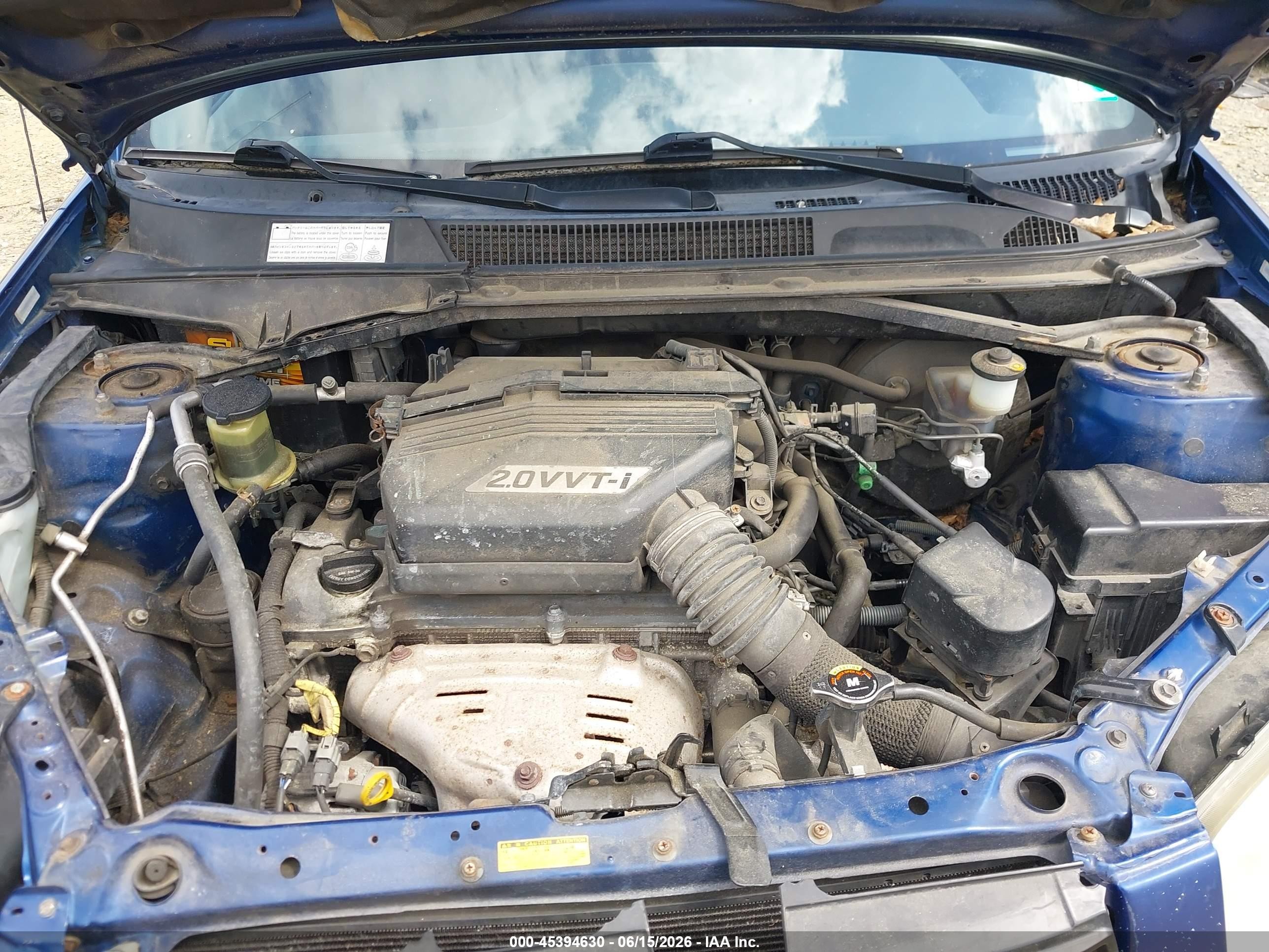 2003 Toyota Rav4   Blue vin: JTEHH20V836084164