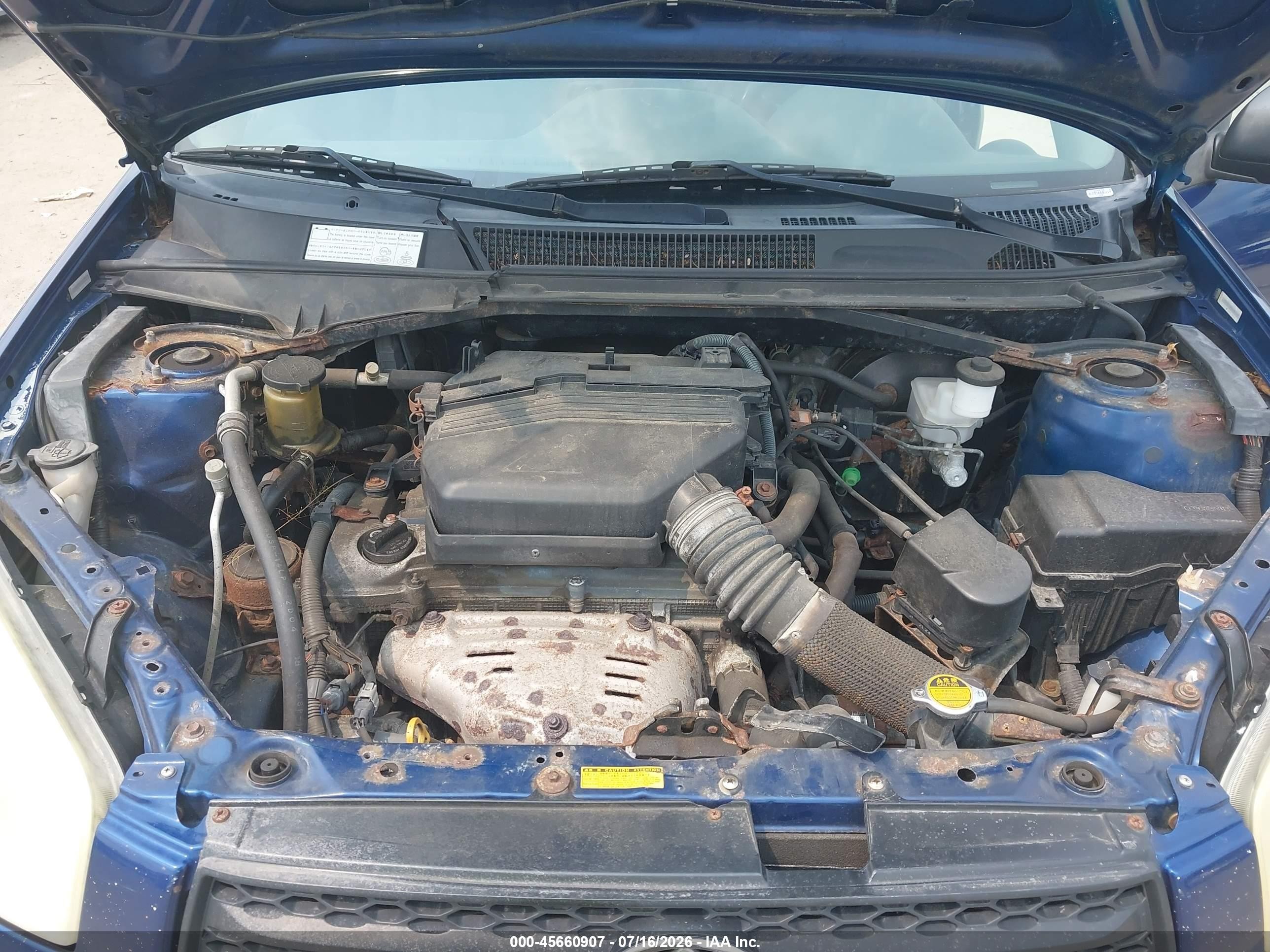 2003 Toyota Rav4   Blue vin: JTEHH20V836084245