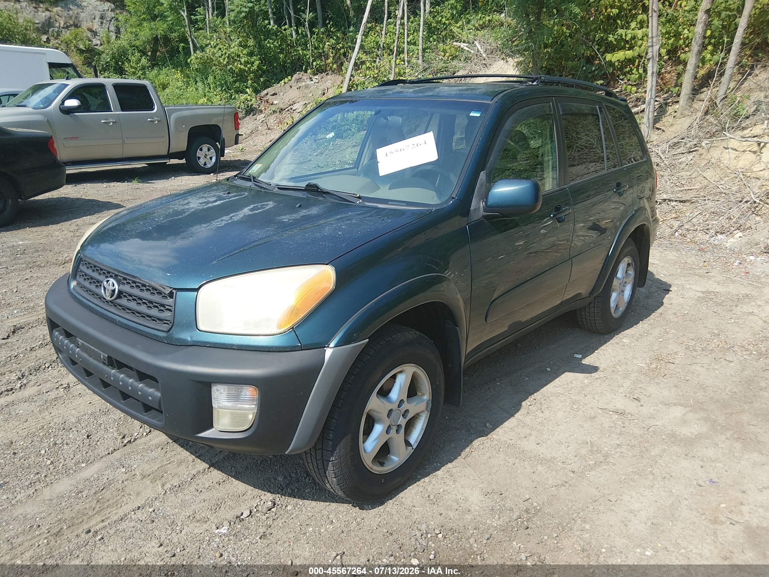 2003 Toyota Rav4   Зеленый vin: JTEHH20V836085816