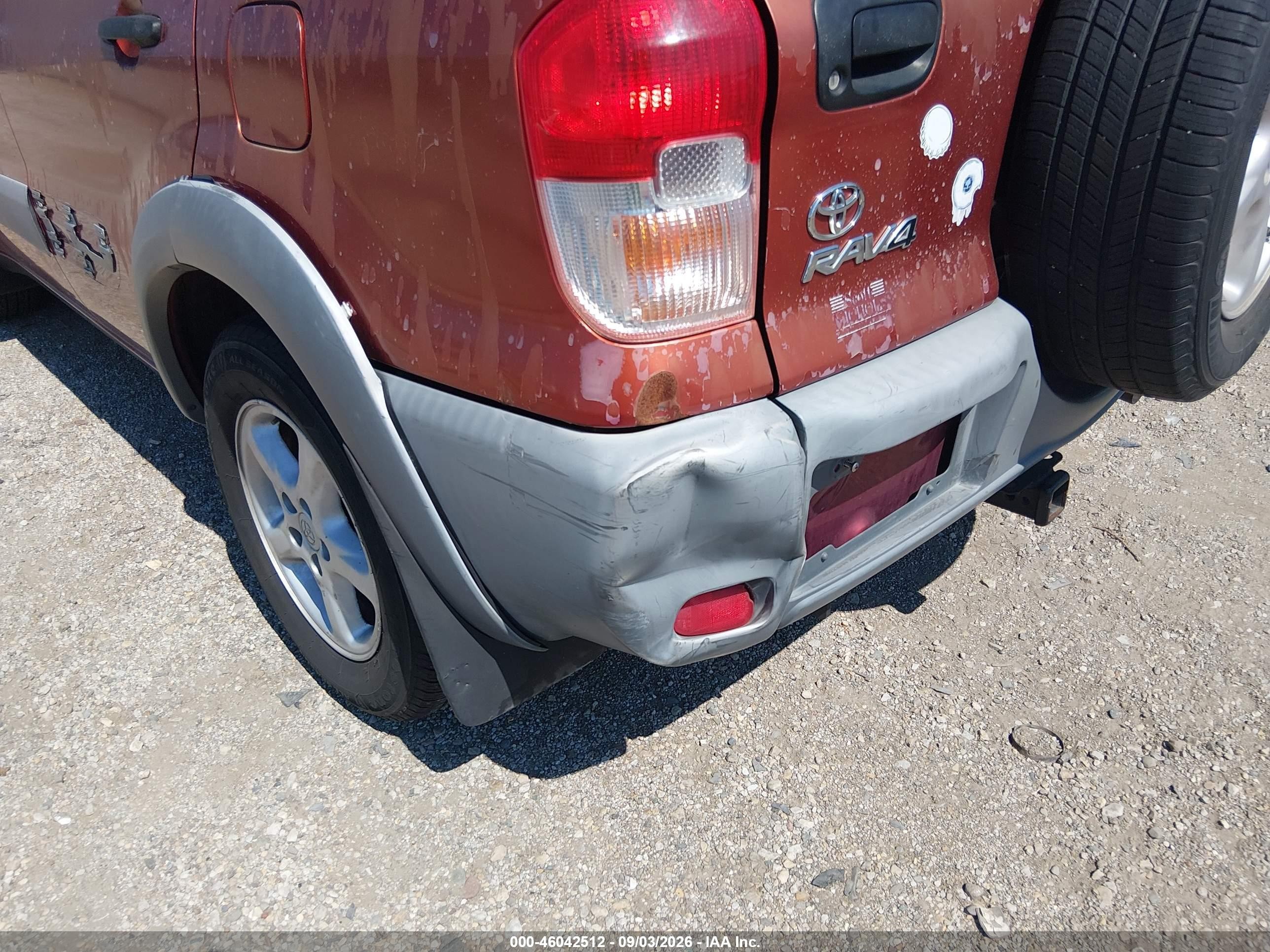 2001 Toyota Rav4   Оранжевый vin: JTEHH20V910050234
