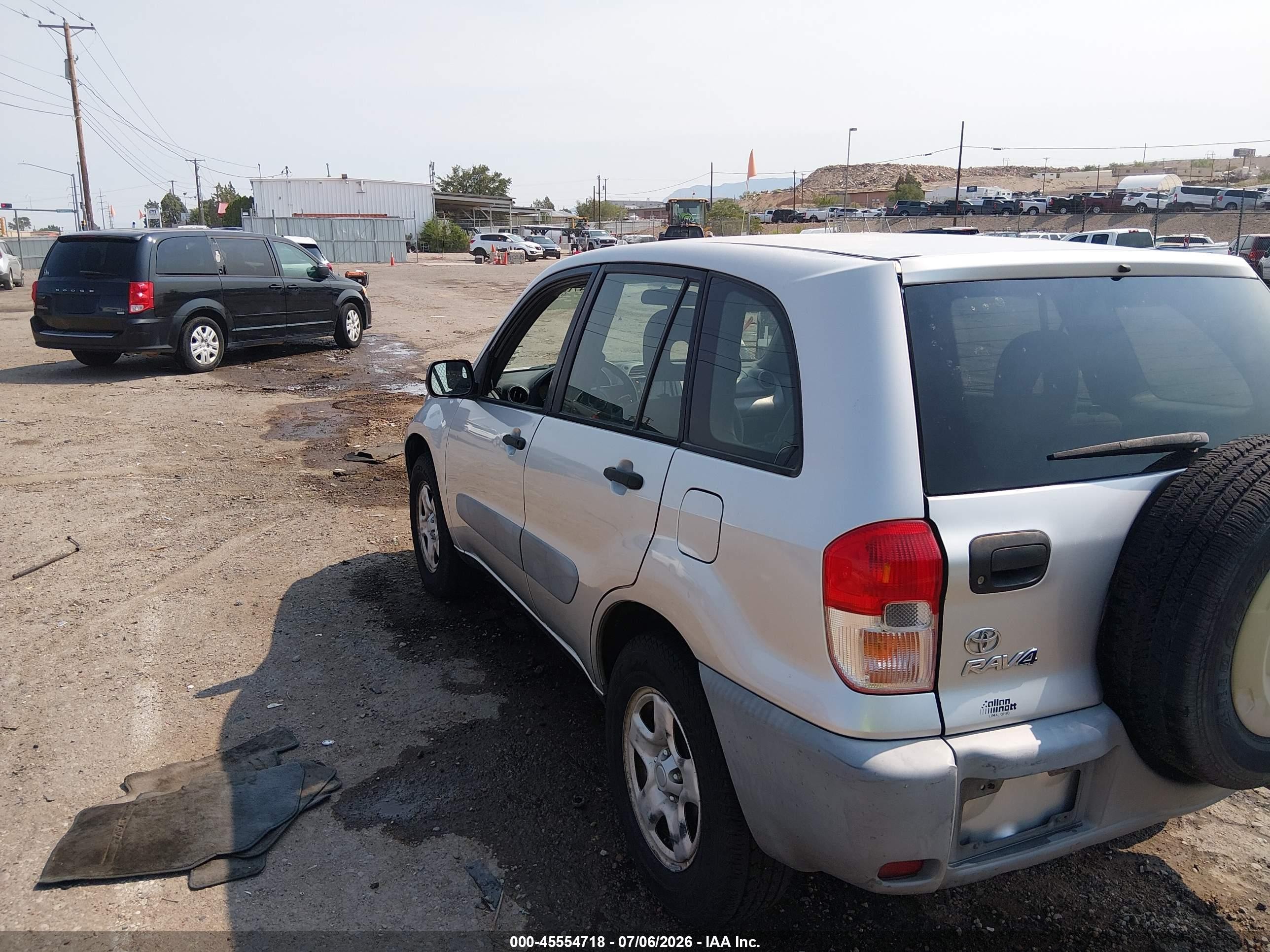 2001 Toyota Rav4   Gray vin: JTEHH20V910089373