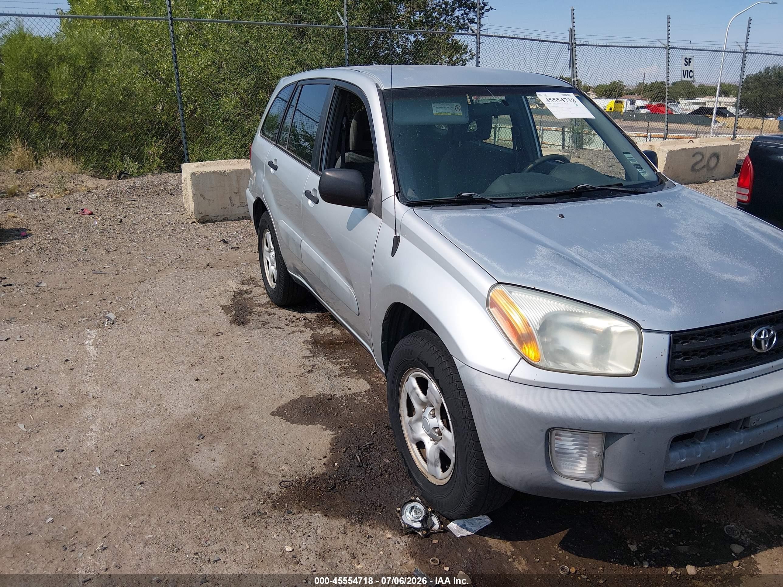 2001 Toyota Rav4   Gray vin: JTEHH20V910089373