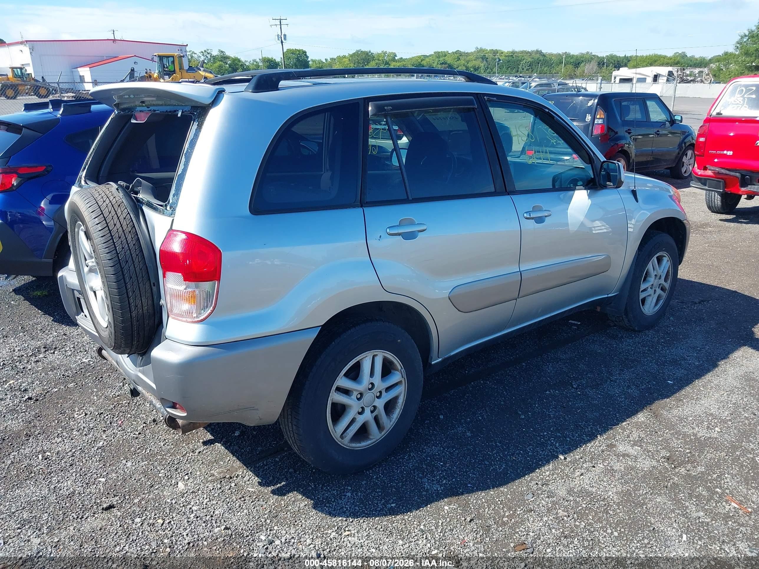 2001 Toyota Rav4   Silver vin: JTEHH20V910103966
