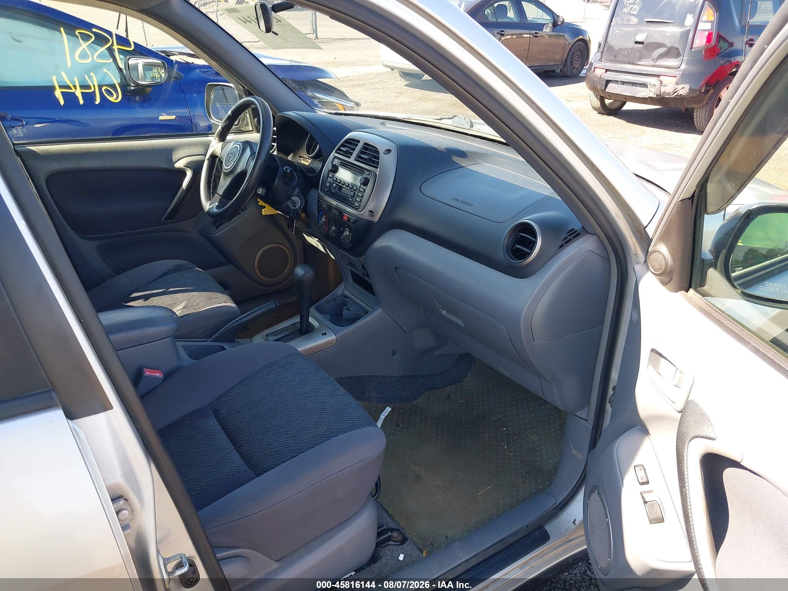 2001 Toyota Rav4   Silver vin: JTEHH20V910103966