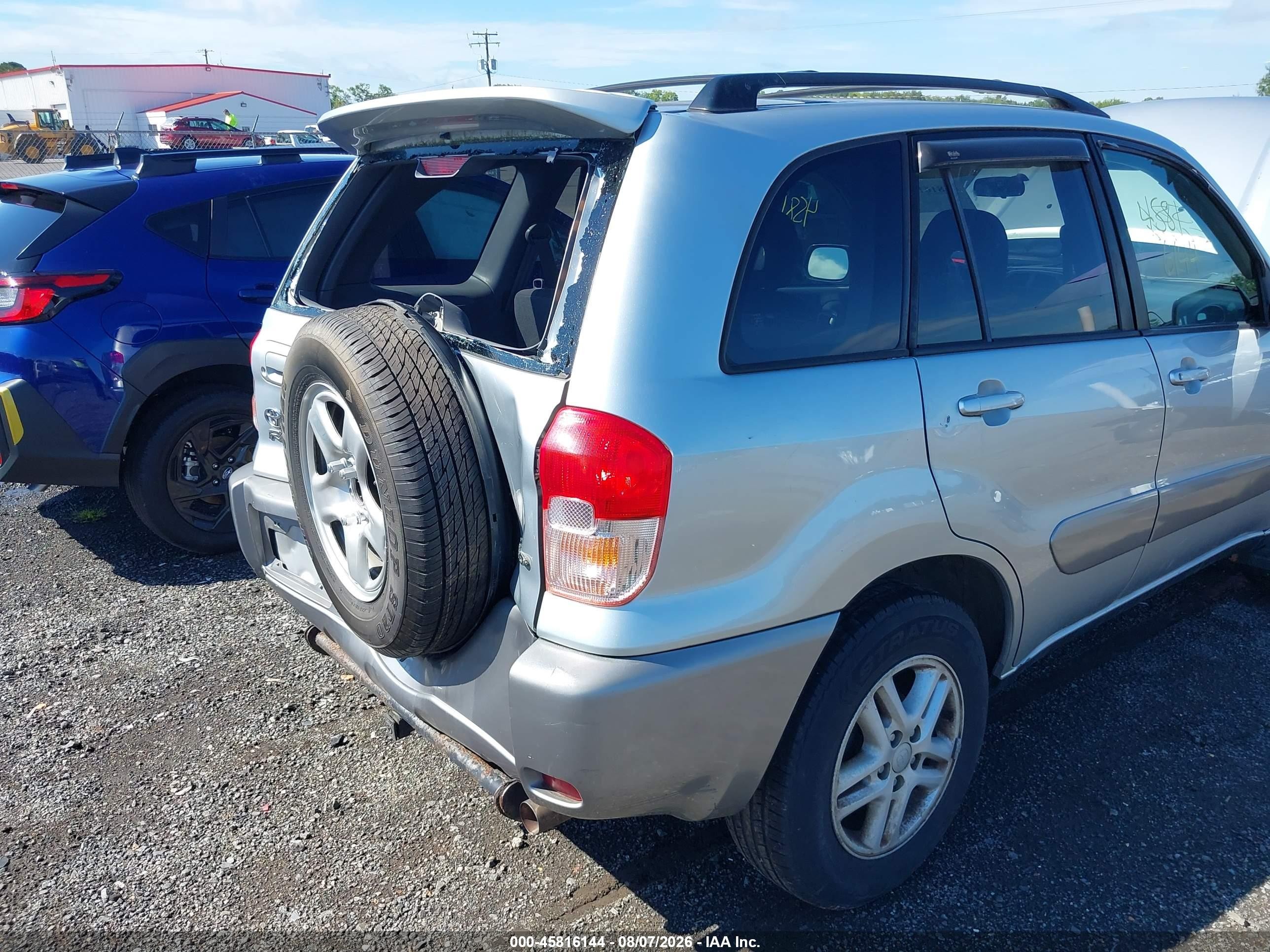 2001 Toyota Rav4   Silver vin: JTEHH20V910103966