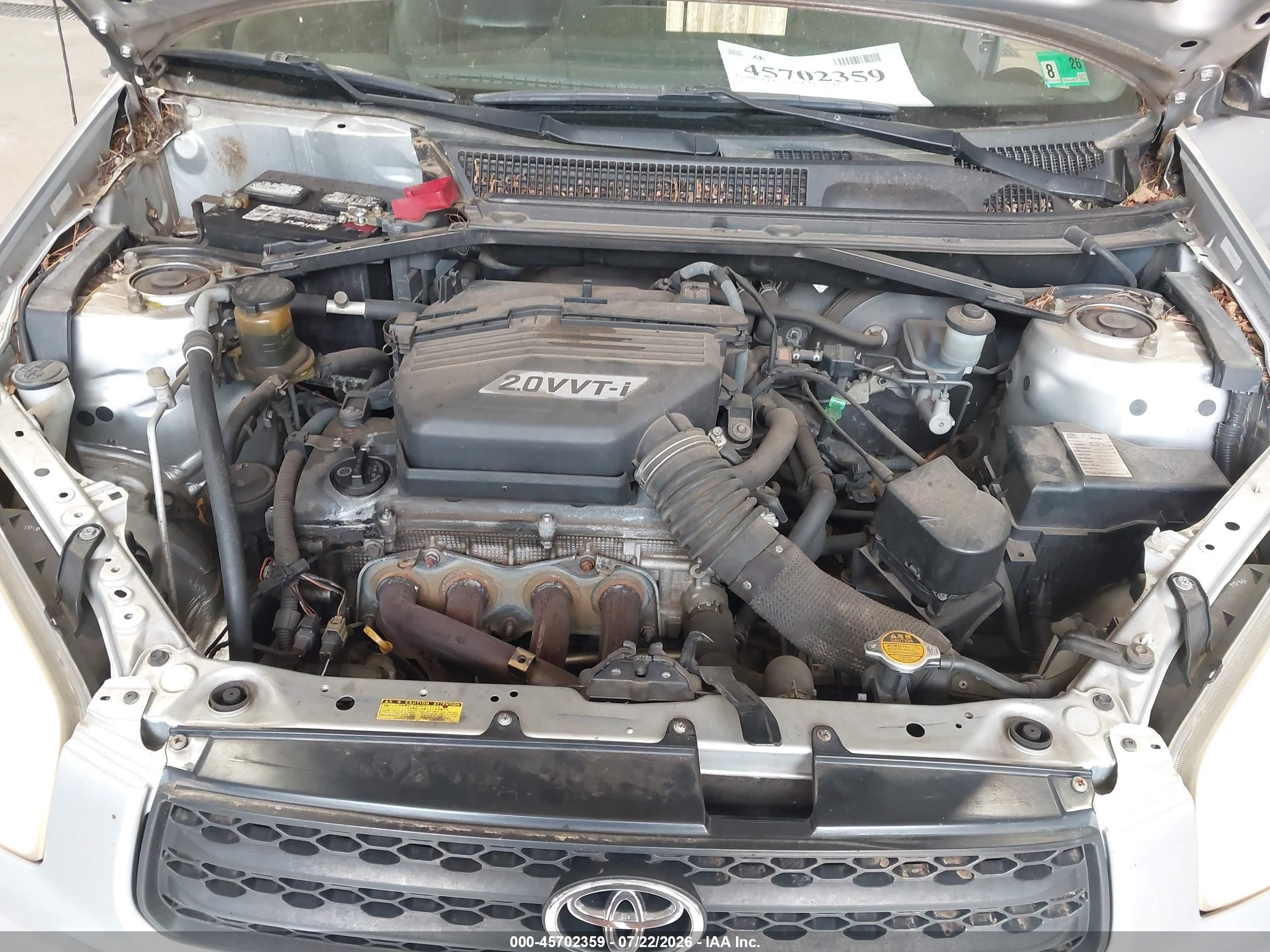 2002 Toyota Rav4   Silver vin: JTEHH20V926021637