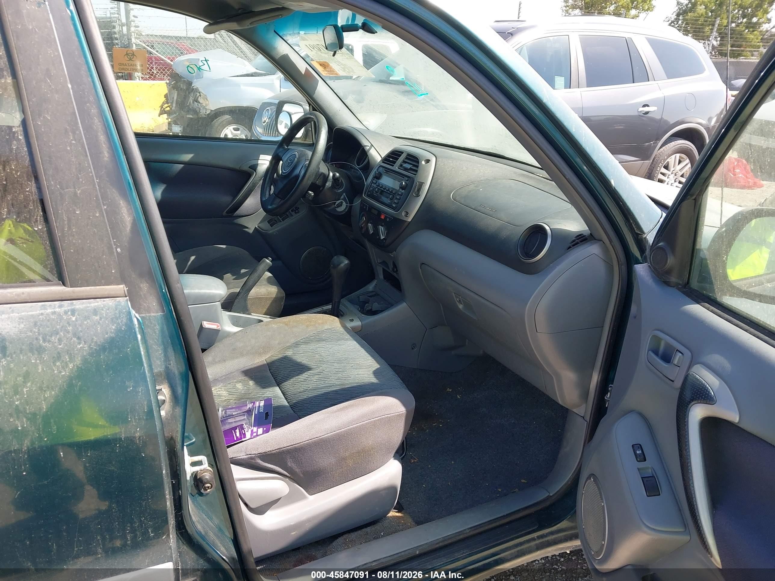 2002 Toyota Rav4   Green vin: JTEHH20V926068411