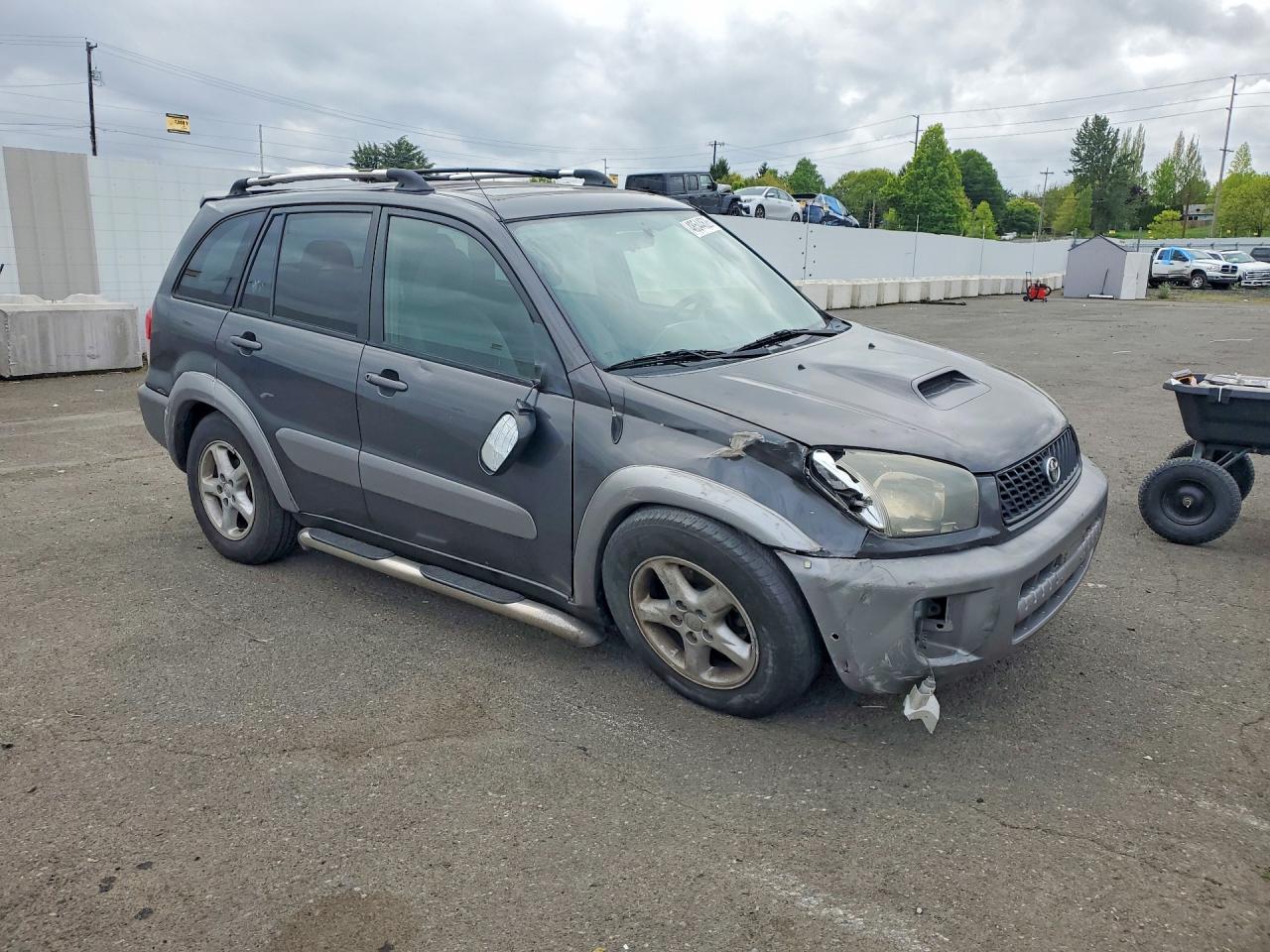 2003 Toyota Rav4 Base Gray vin: JTEHH20V936072248