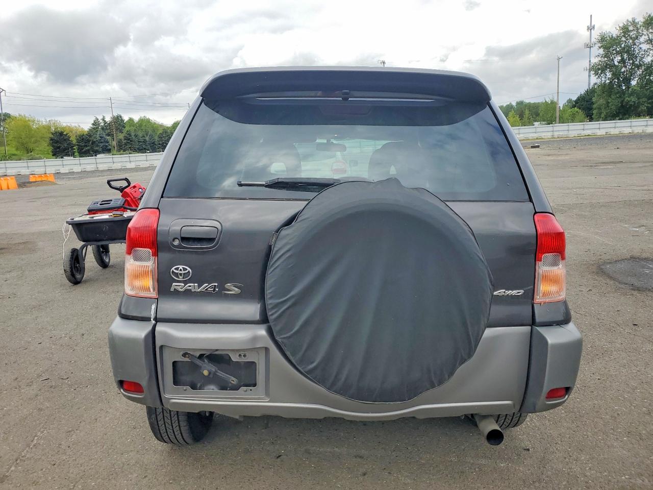 2003 Toyota Rav4 Base Gray vin: JTEHH20V936072248
