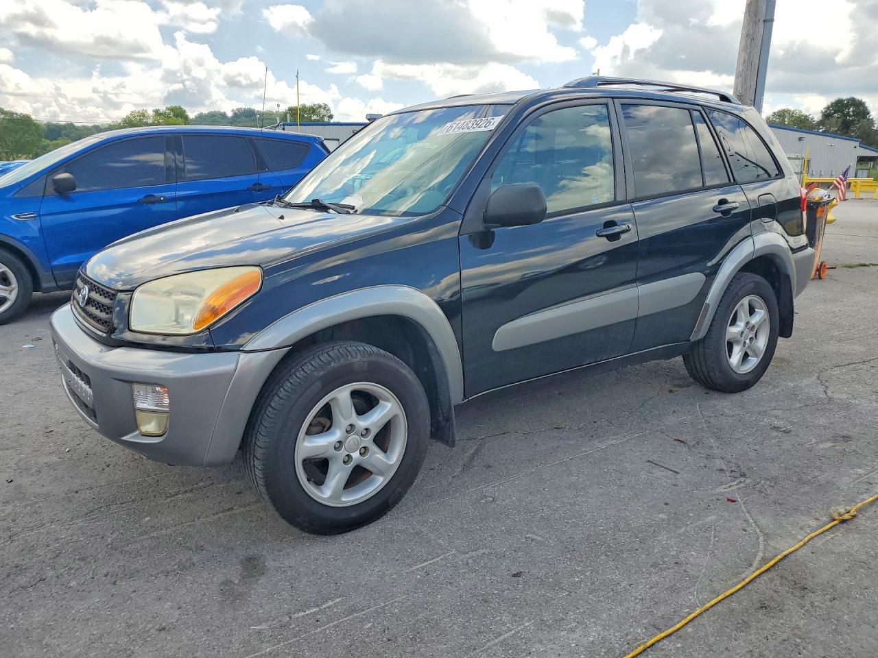 2001 Toyota Rav4 Base Black vin: JTEHH20VX10063686