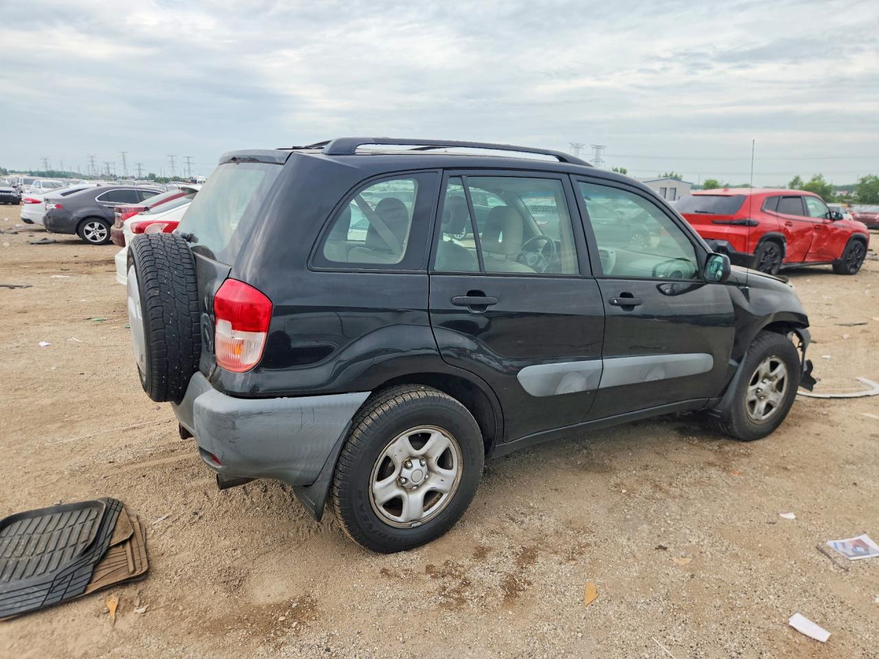 2001 Toyota Rav4 Base Black vin: JTEHH20VX10102518