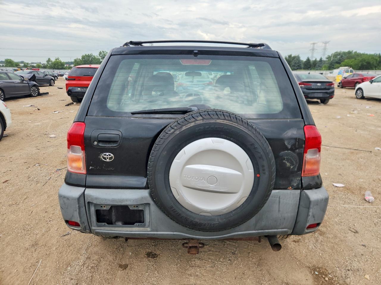 2001 Toyota Rav4 Base Black vin: JTEHH20VX10102518