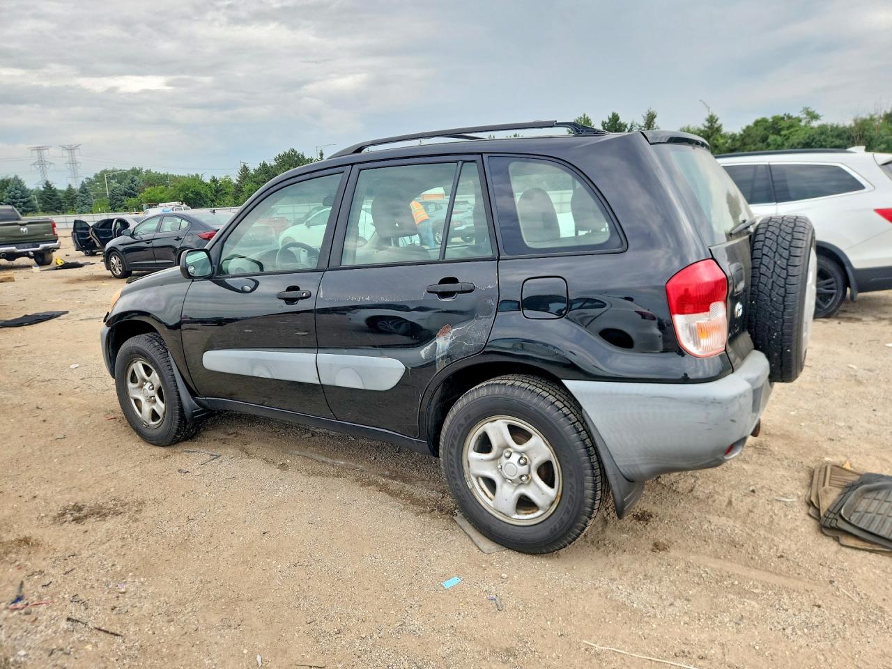 2001 Toyota Rav4 Base Black vin: JTEHH20VX10102518