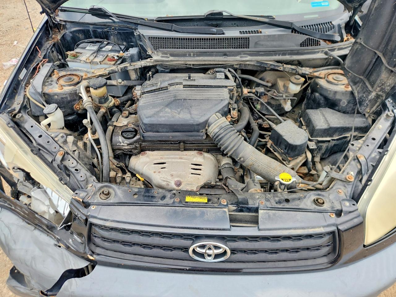 2001 Toyota Rav4 Base Black vin: JTEHH20VX10102518