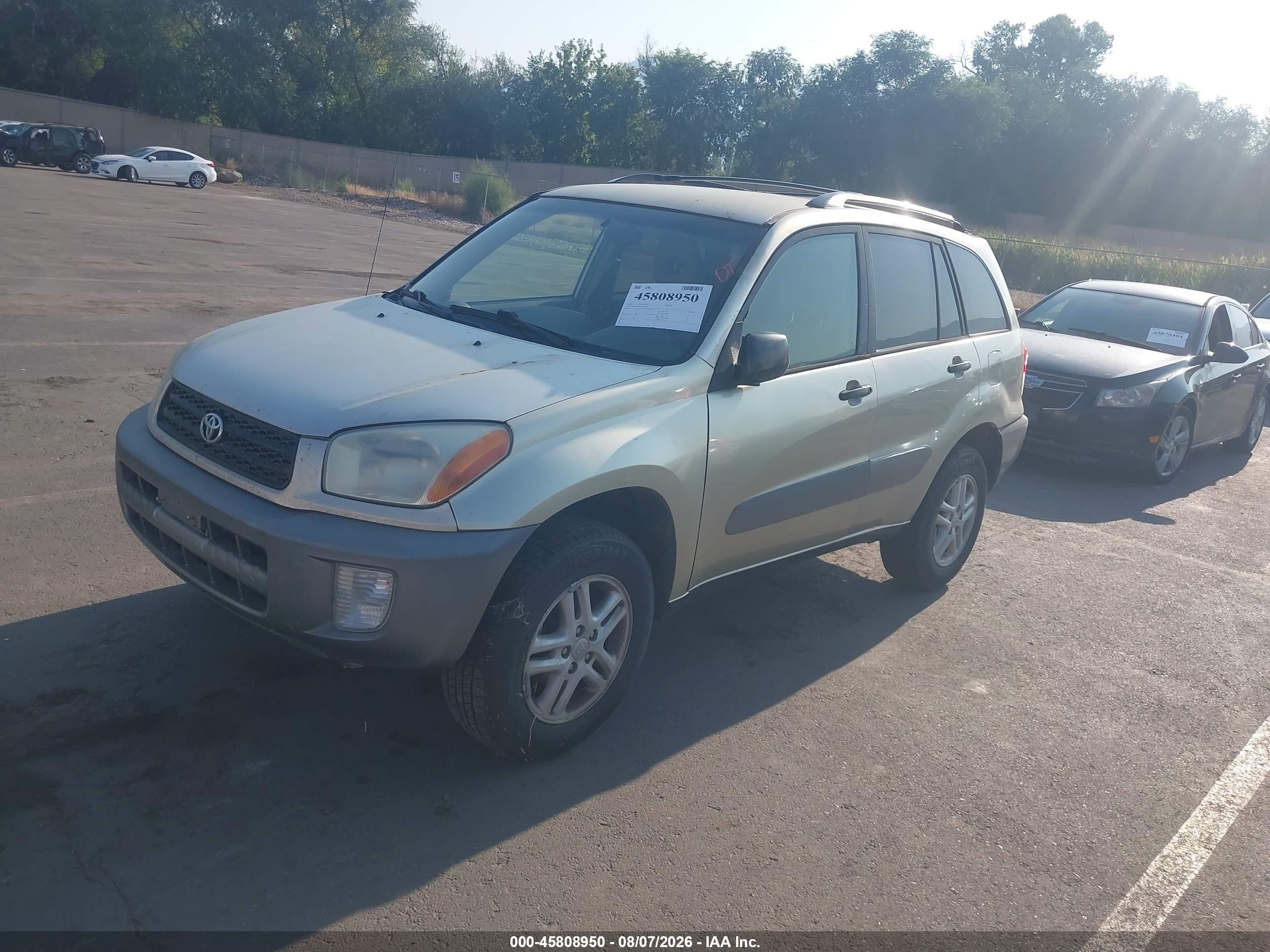 2002 Toyota Rav4   White vin: JTEHH20VX26014079