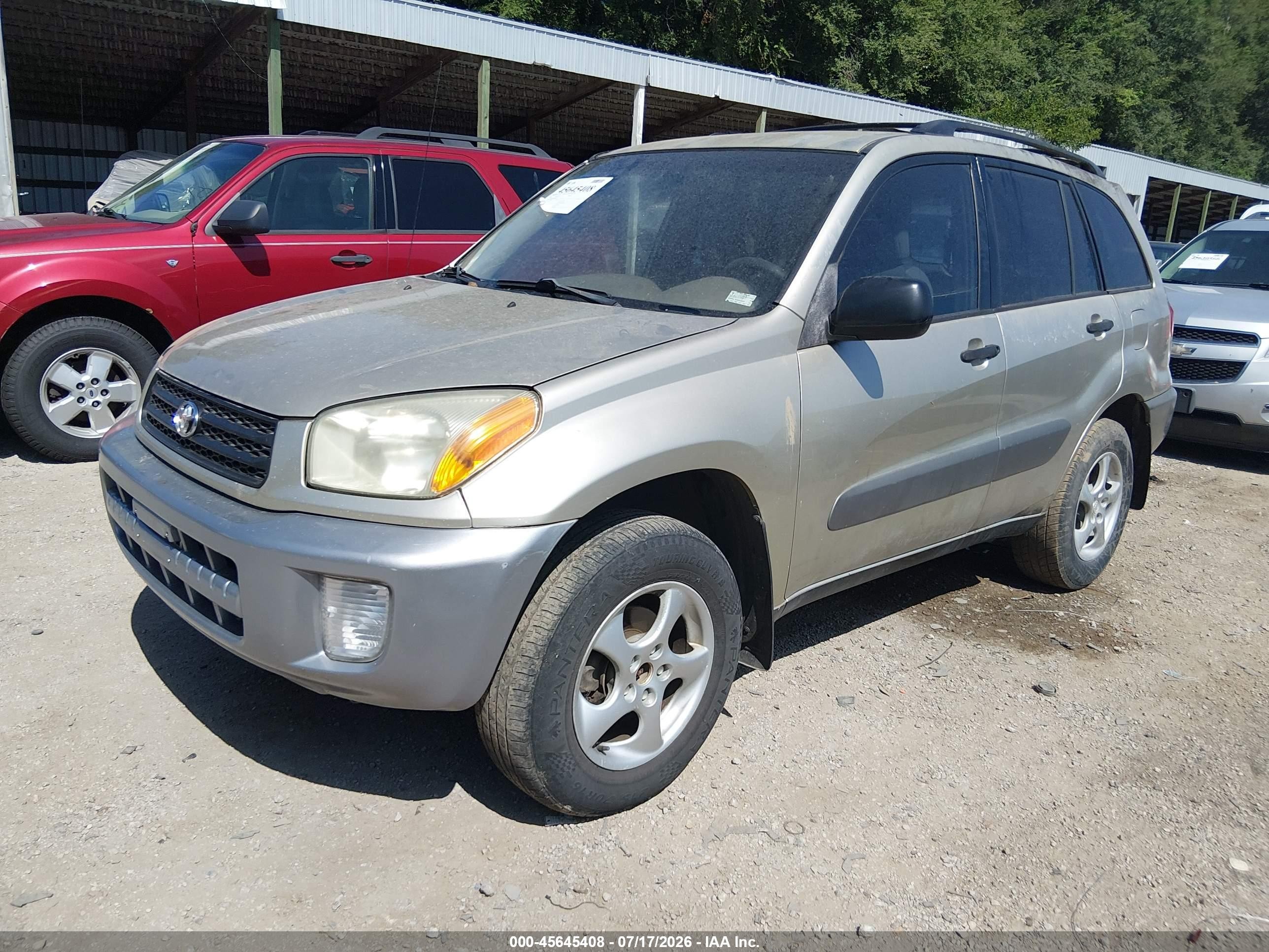 2002 Toyota Rav4   Gold vin: JTEHH20VX26014745