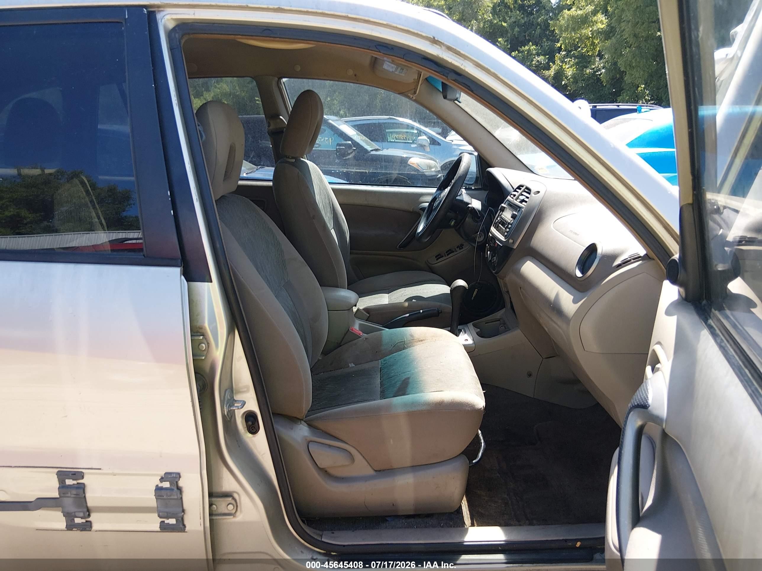 2002 Toyota Rav4   Gold vin: JTEHH20VX26014745