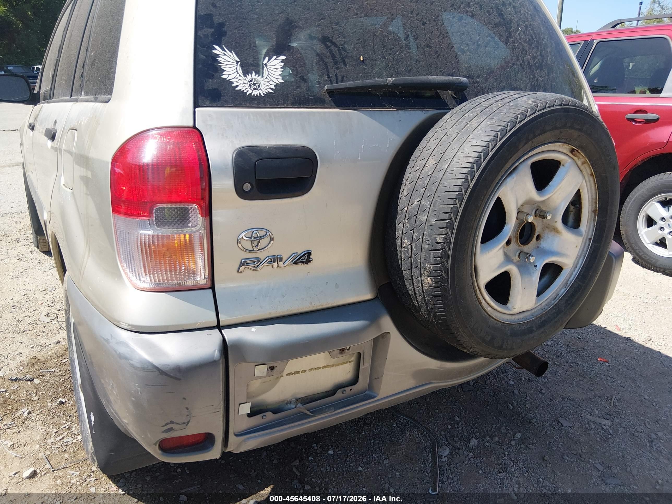 2002 Toyota Rav4   Gold vin: JTEHH20VX26014745