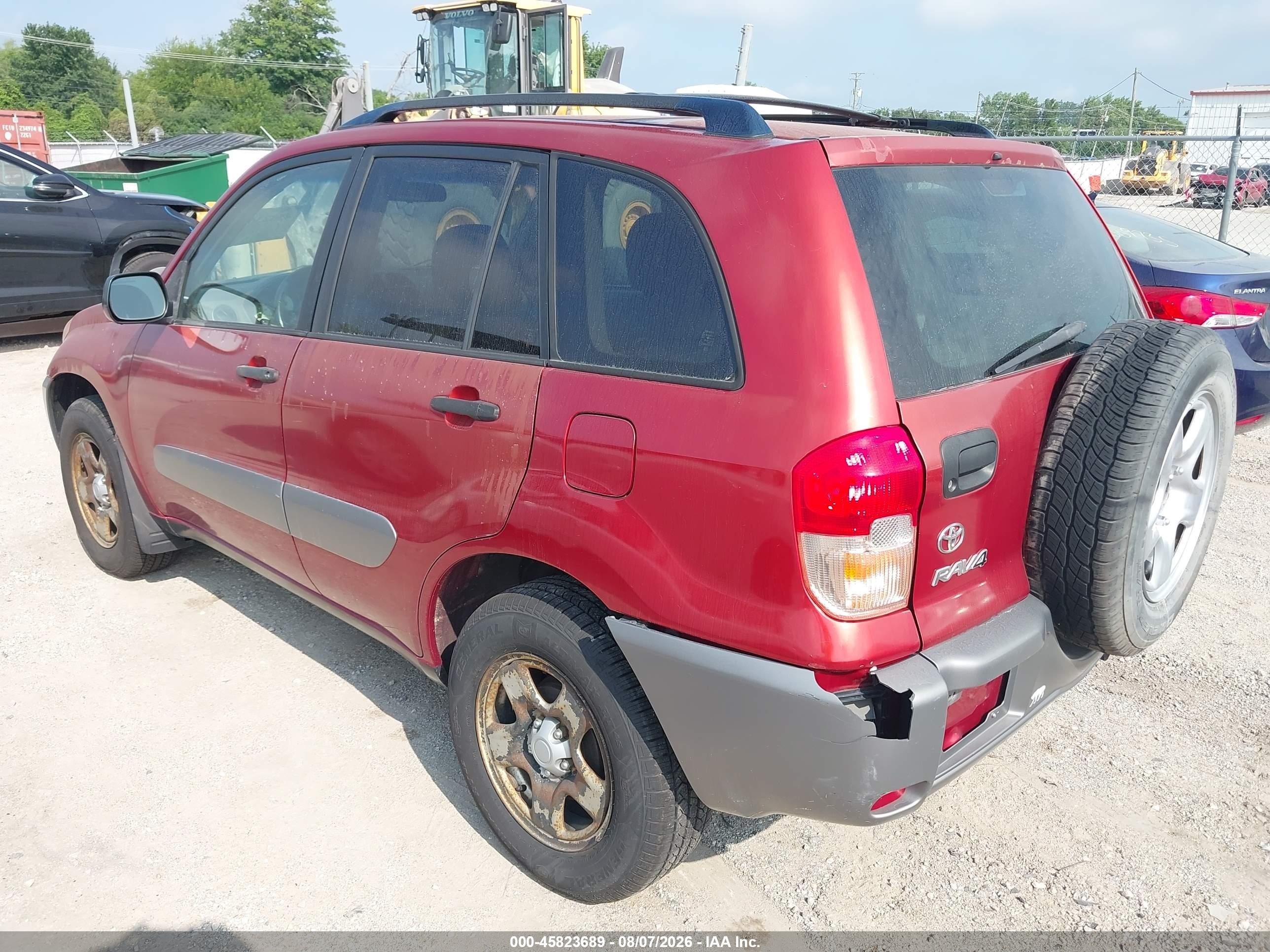 2002 Toyota Rav4   Red vin: JTEHH20VX26045929