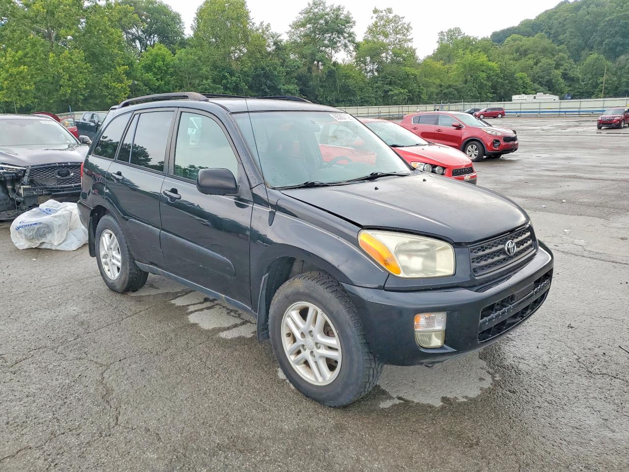 2002 Toyota Rav4 Base Черный vin: JTEHH20VX26068935