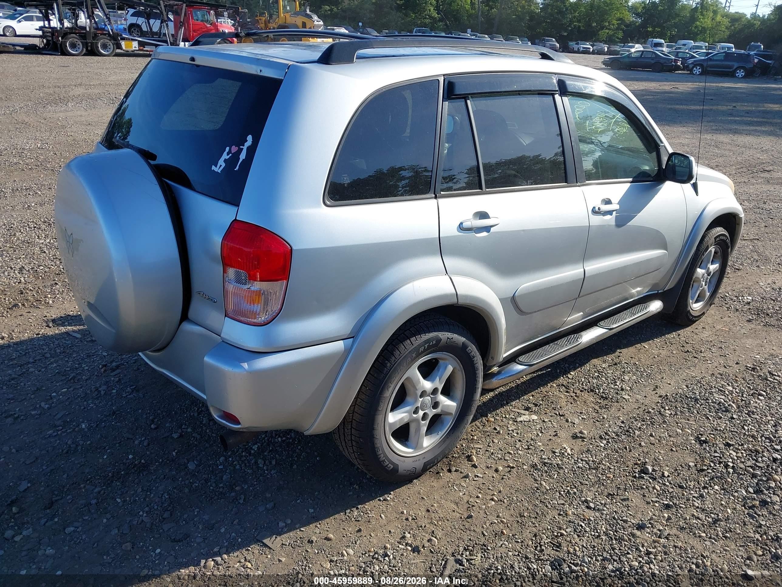 2003 Toyota Rav4   Silver vin: JTEHH20VX30195236