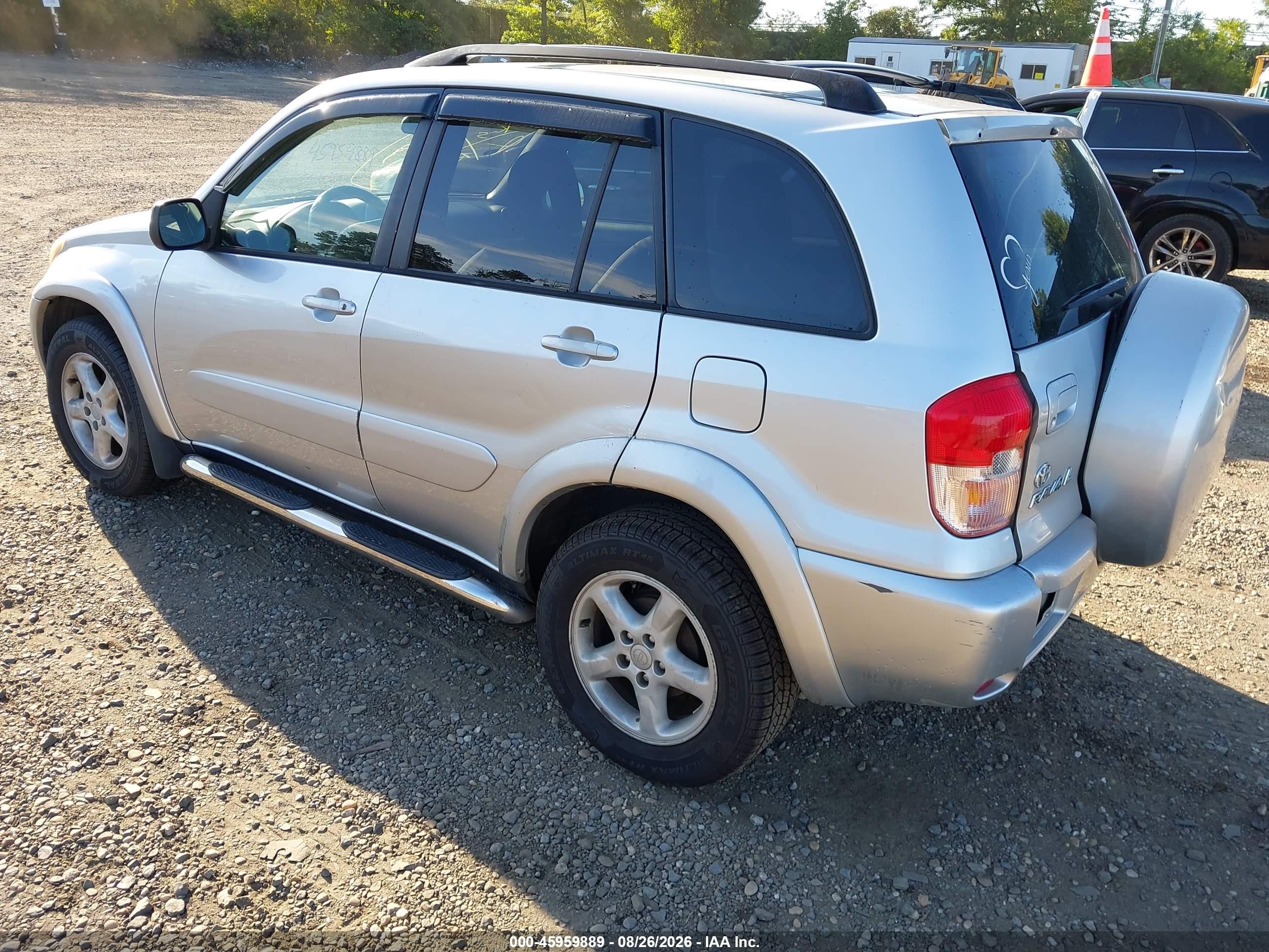 2003 Toyota Rav4   Silver vin: JTEHH20VX30195236