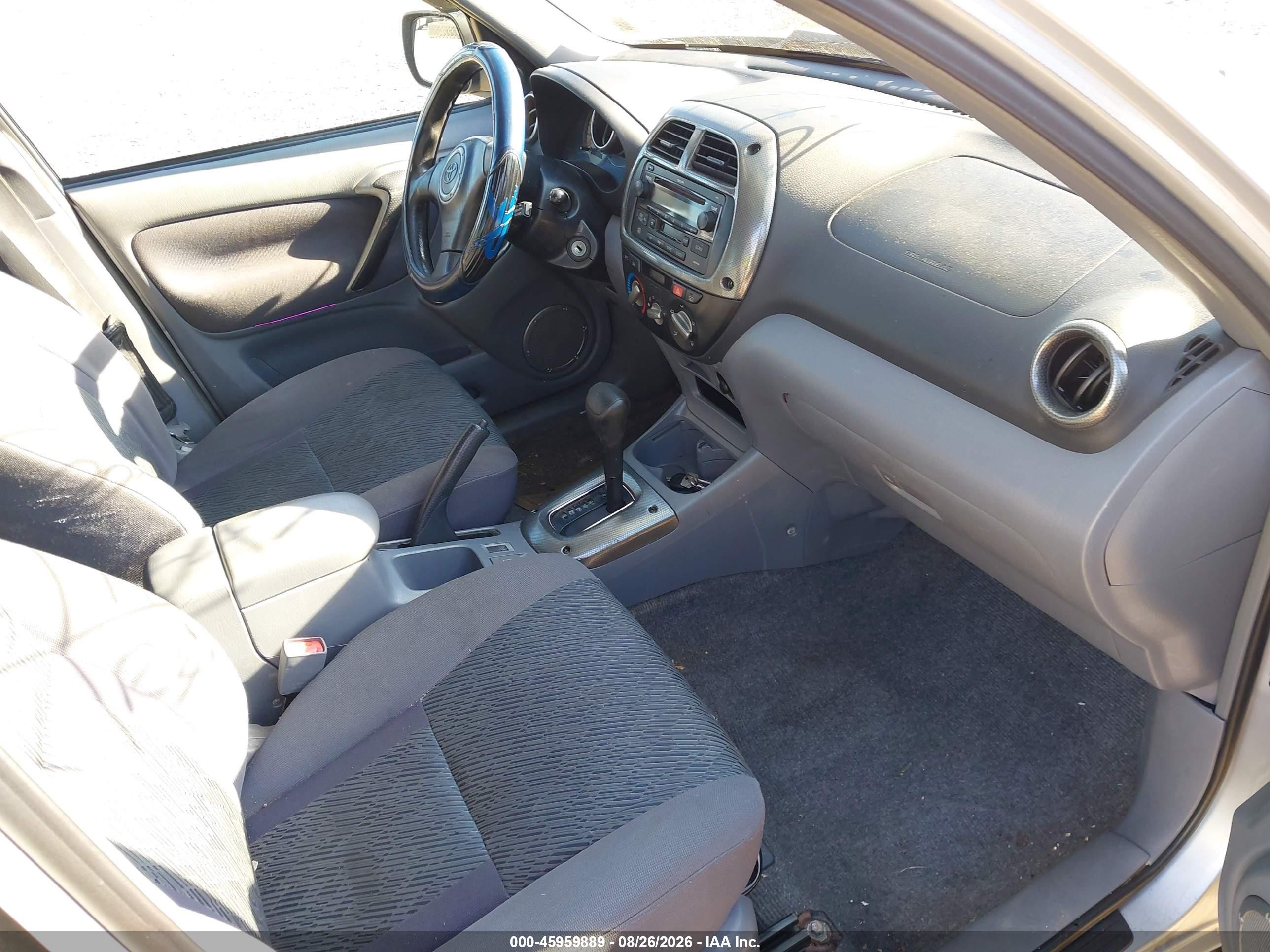 2003 Toyota Rav4   Silver vin: JTEHH20VX30195236