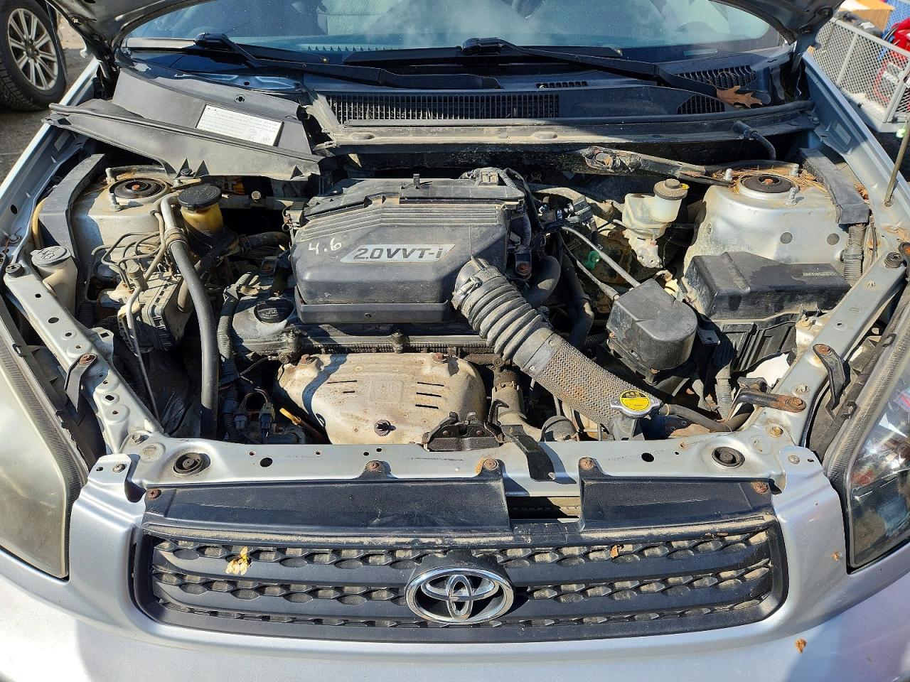 2003 Toyota Rav4 Base Silver vin: JTEHH20VX36072338