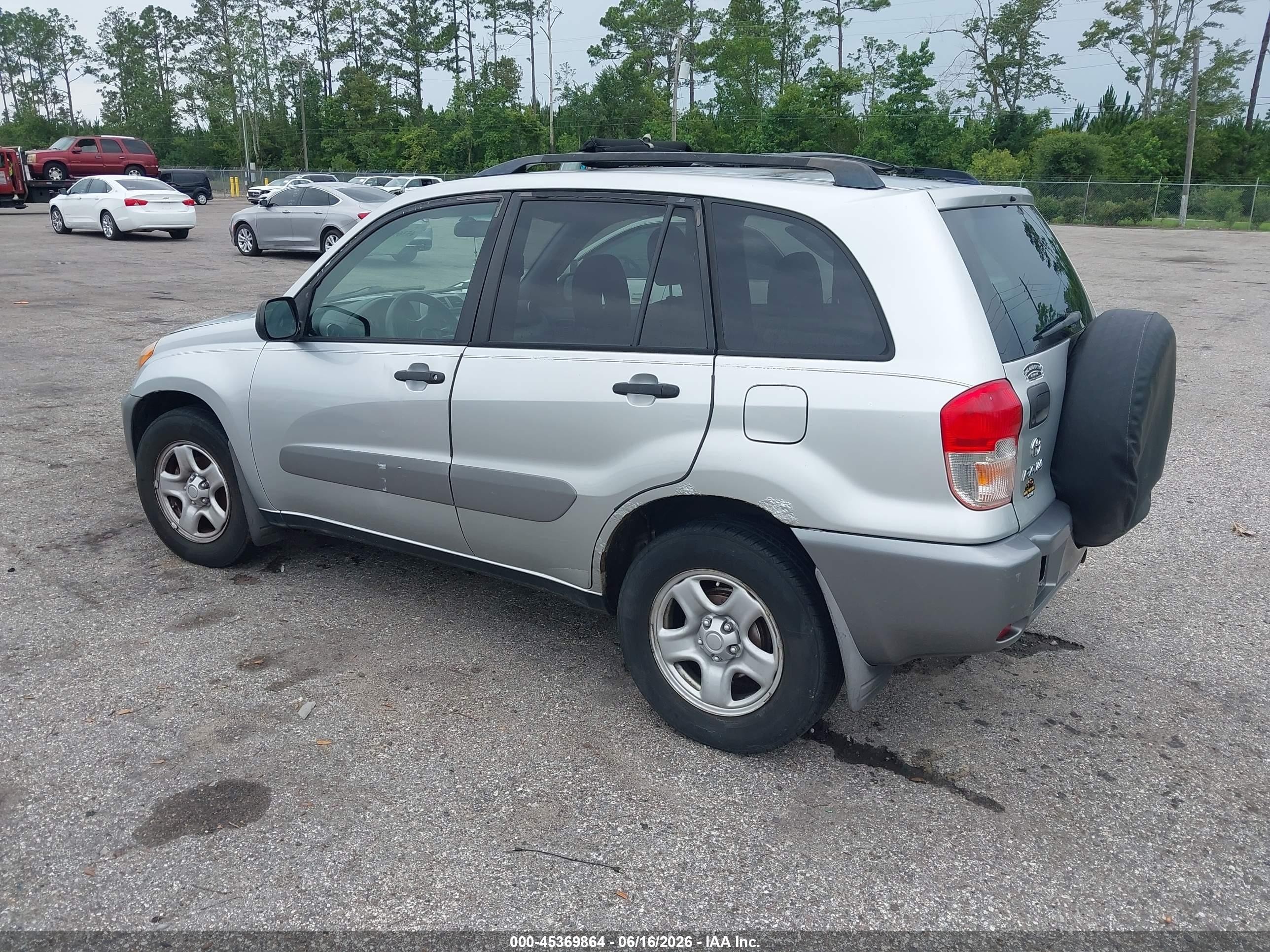 2003 Toyota Rav4   Gray vin: JTEHH20VX36092900