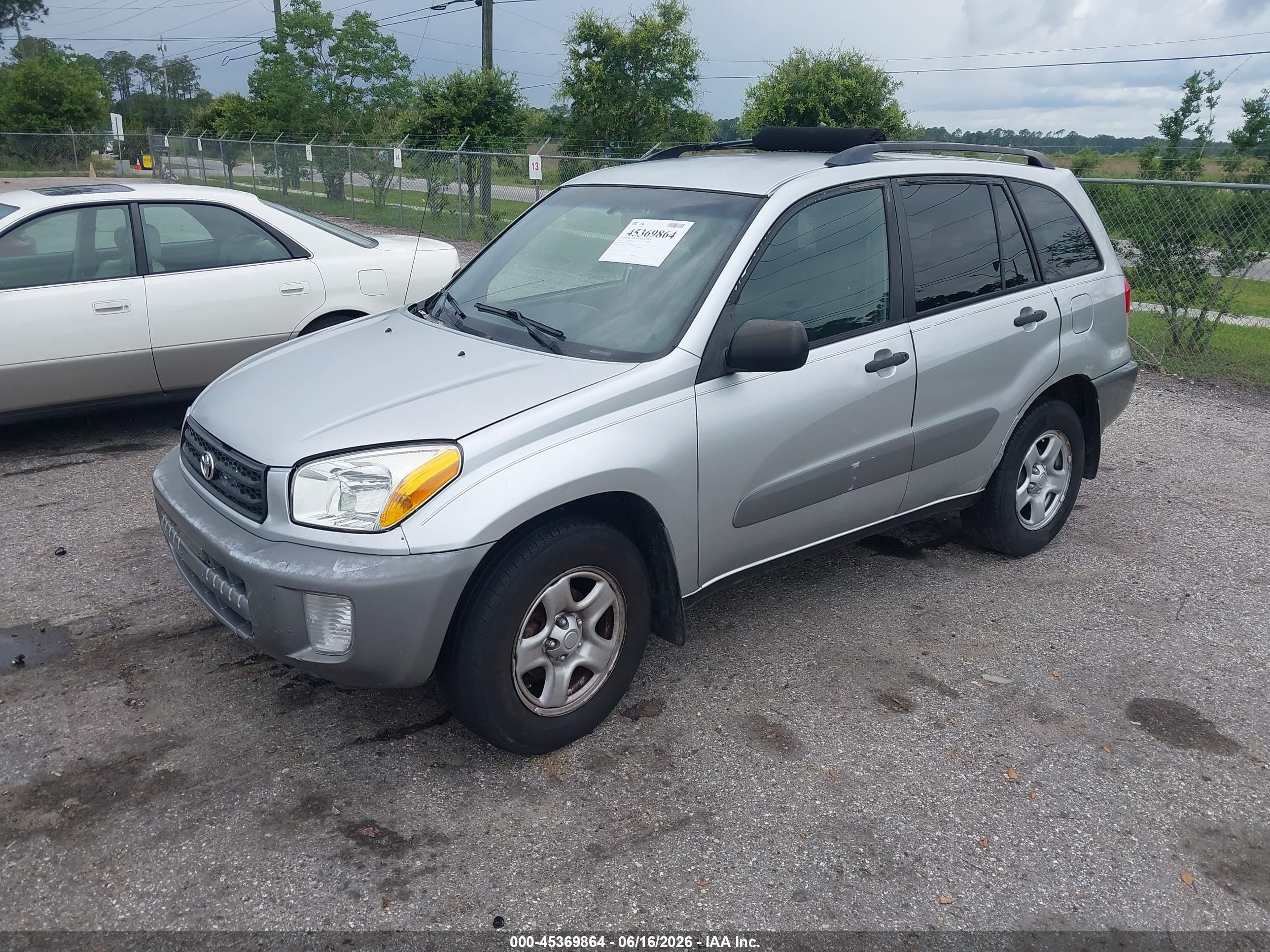 2003 Toyota Rav4   Gray vin: JTEHH20VX36092900
