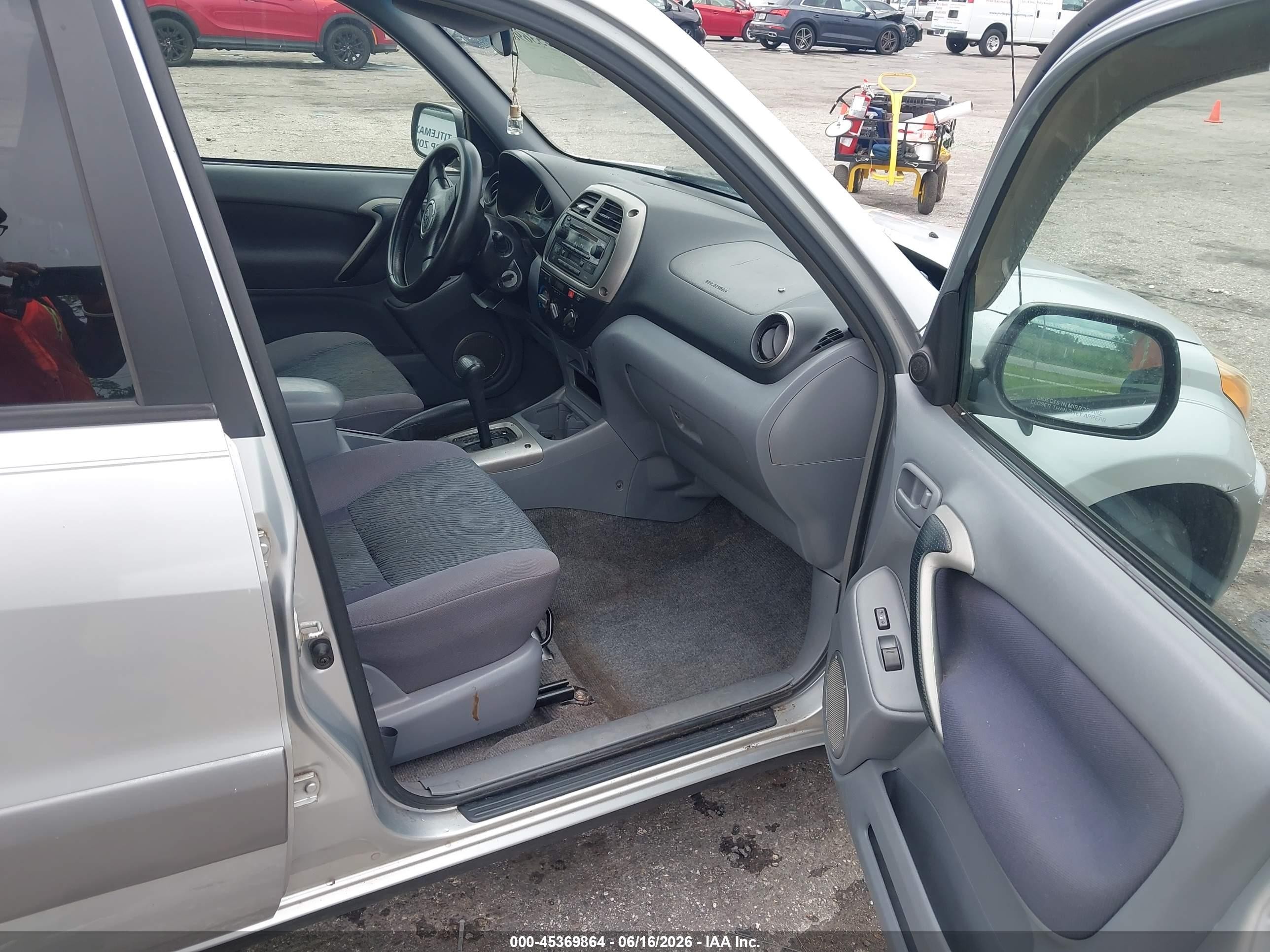 2003 Toyota Rav4   Gray vin: JTEHH20VX36092900