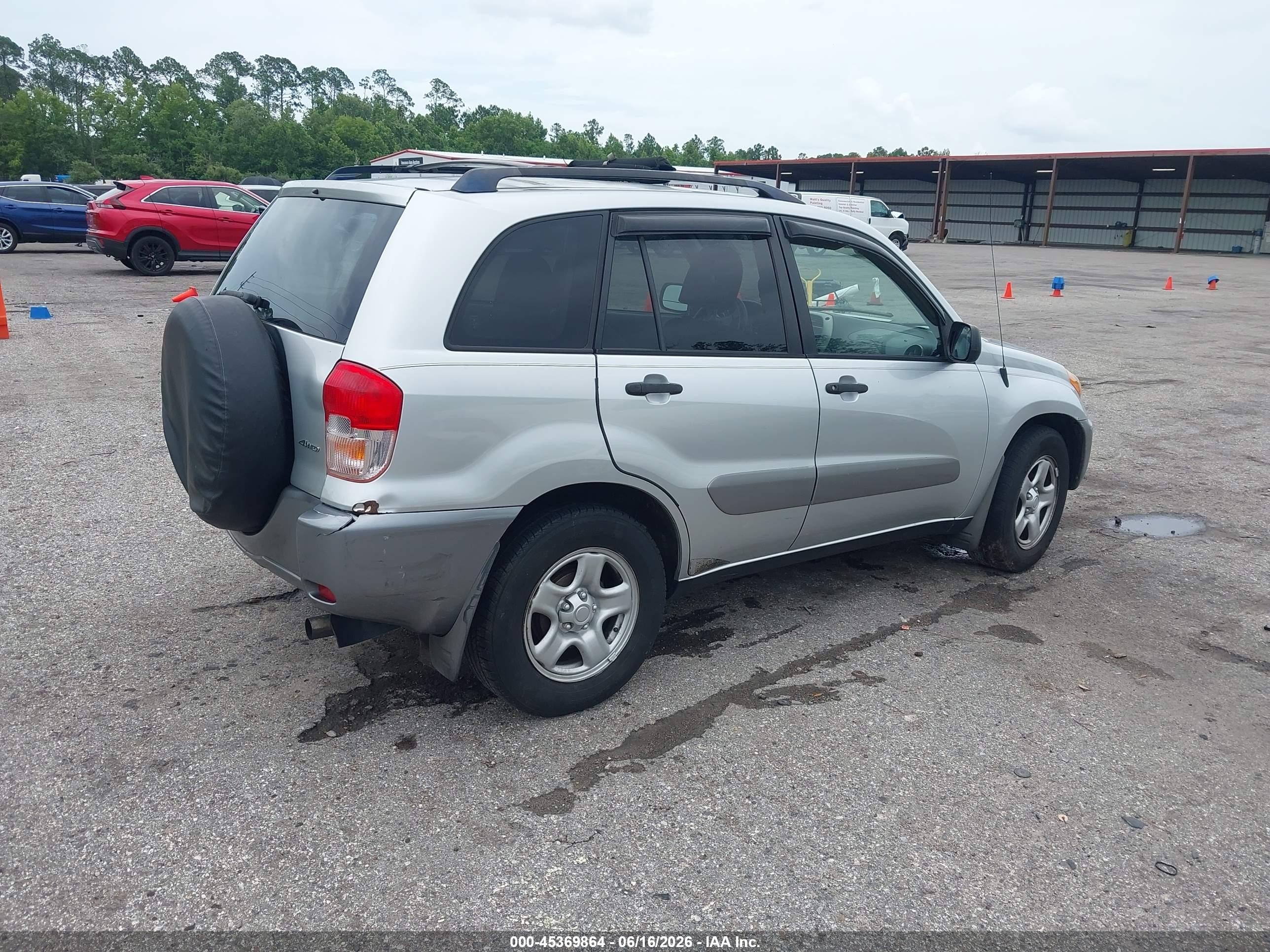 2003 Toyota Rav4   Gray vin: JTEHH20VX36092900