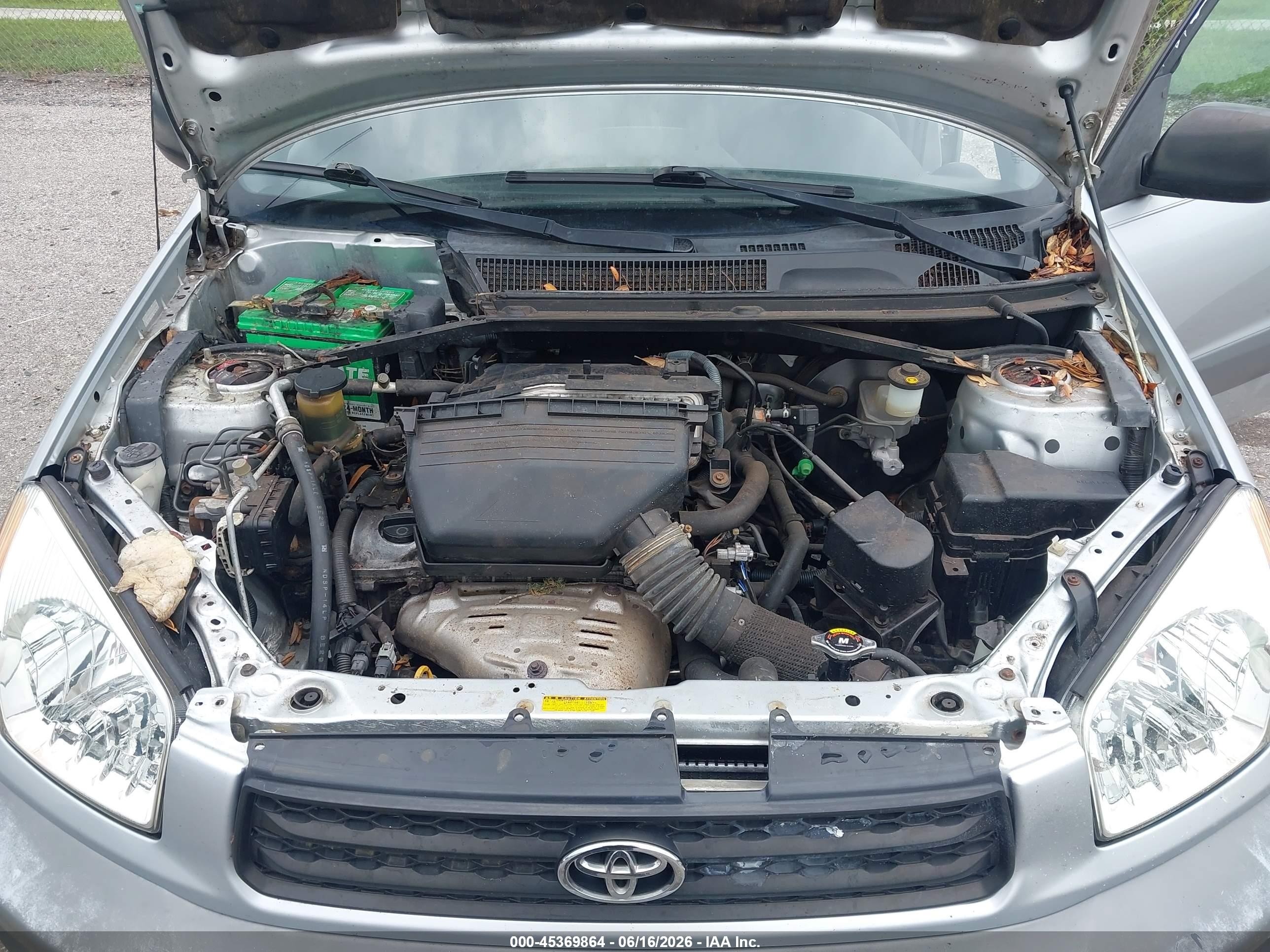 2003 Toyota Rav4   Gray vin: JTEHH20VX36092900
