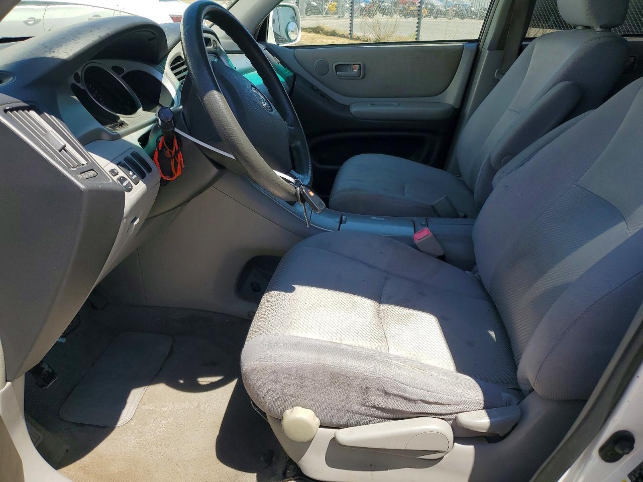 2007 Toyota Highlander Sport White vin: JTEHP21A070201338