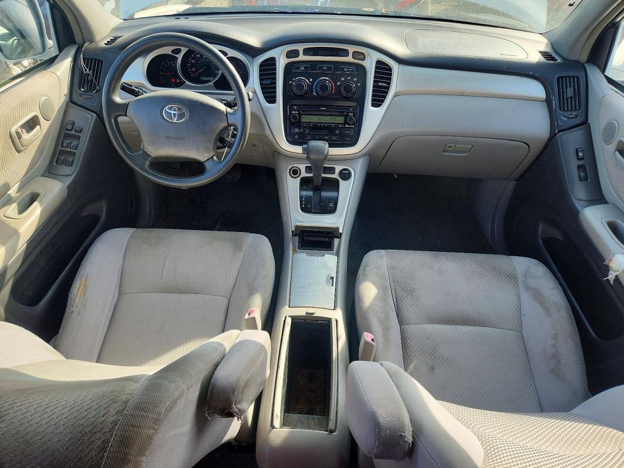 2007 Toyota Highlander Sport White vin: JTEHP21A170197154