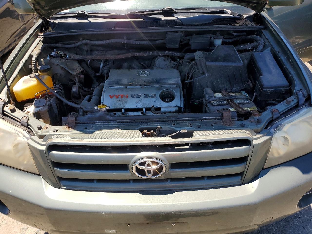 2006 Toyota Highlander Limited Green vin: JTEHP21A260168471