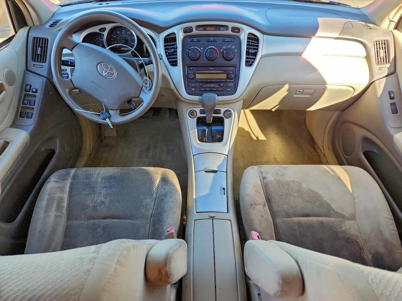 2007 Toyota Highlander Sport Gold vin: JTEHP21A270205729