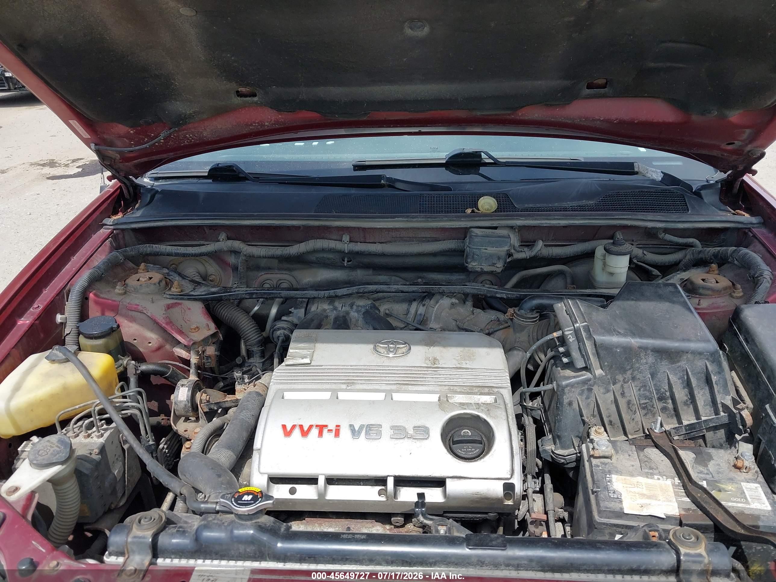 2007 Toyota Highlander V6 (2 Rows) (a5) Maroon vin: JTEHP21A770207606