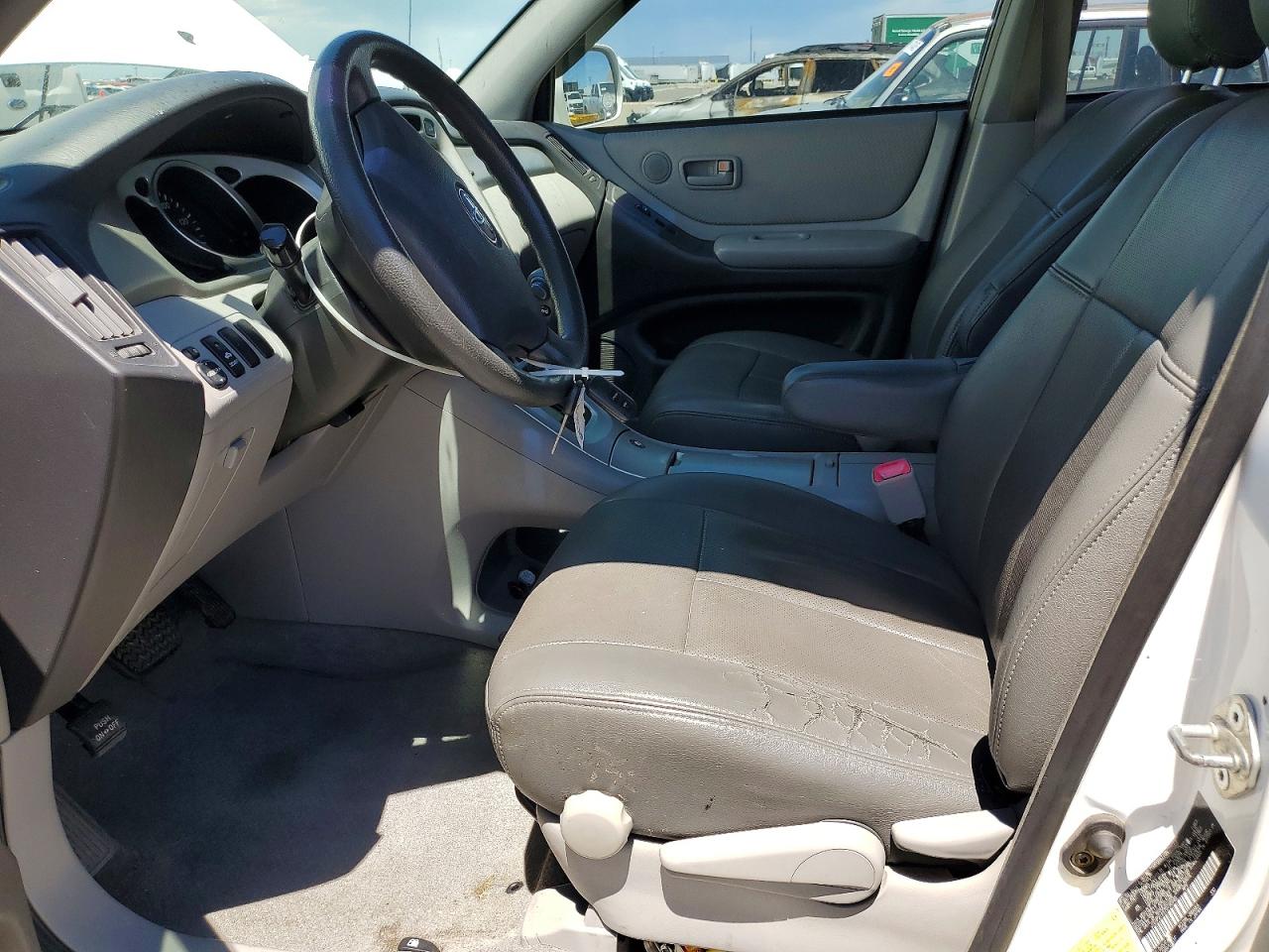 2007 Toyota Highlander Sport White vin: JTEHP21A970190940